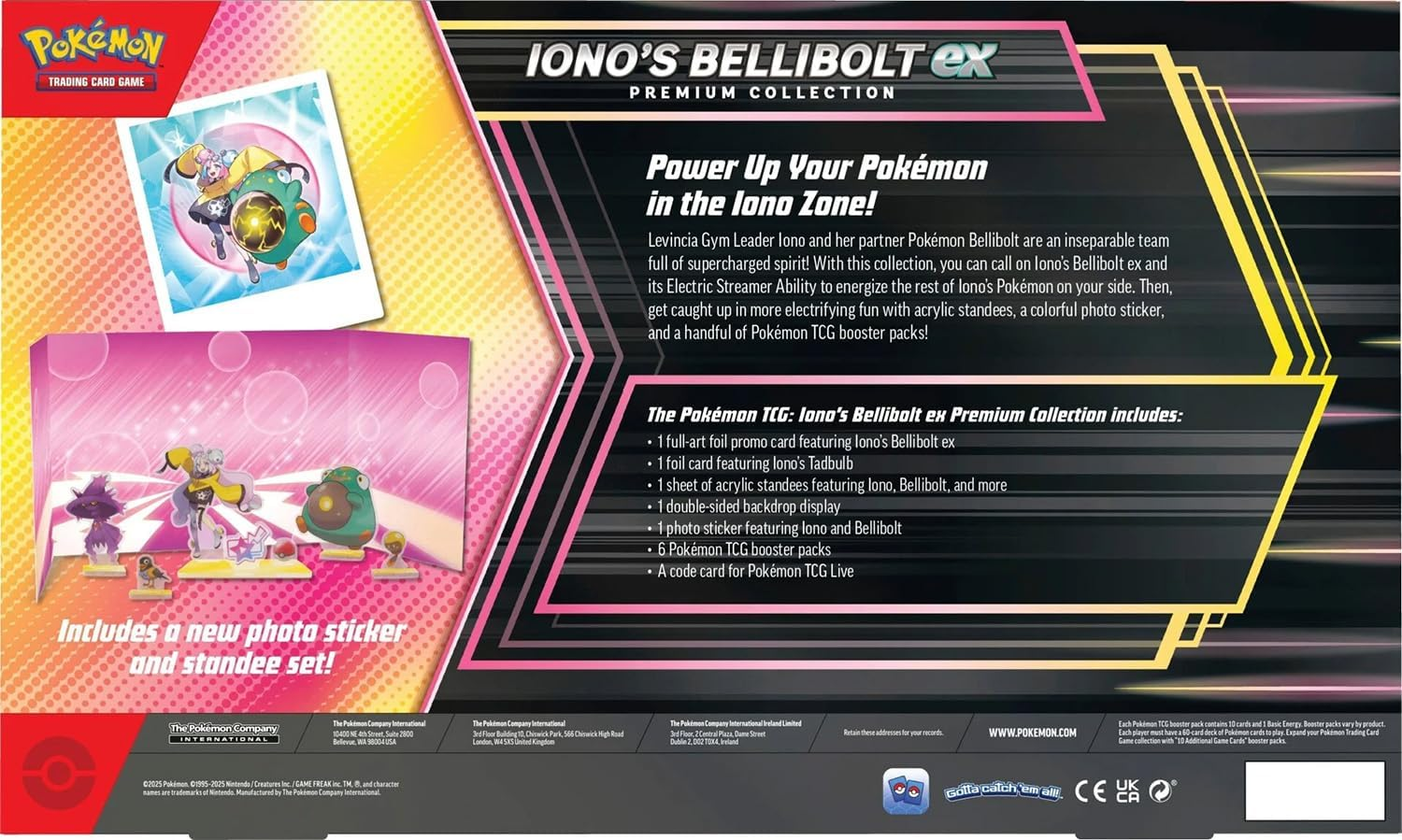 Pokemon Iono'S Bellibolt Ex Premium Collection image number 3