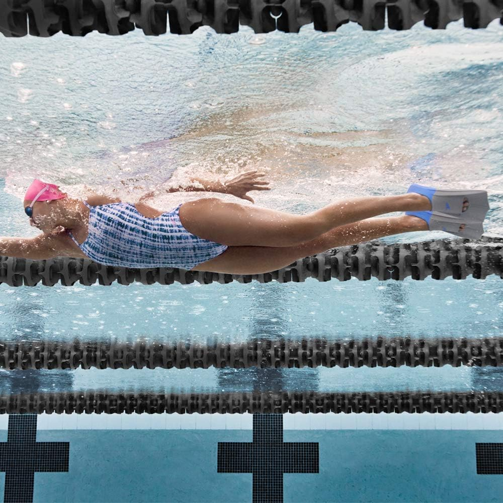 Speedo Unisex-Adult Swim Training Fins Rubber Short Blade image number 4