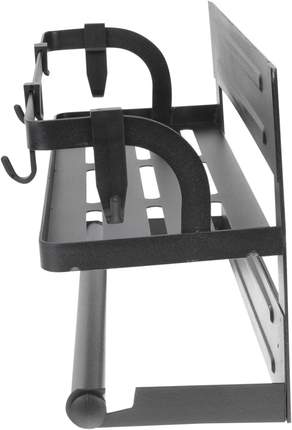 COLLBATH Magnetic Spice Rack for Refrigerator Kitchen Organizer Hooks Safety Guardrail Versatile Shelf for Cooking Oils Jars and Seasonings Space-Saving Design for Home Storage image number 6