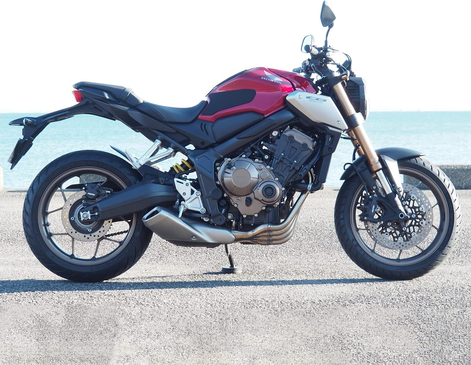 World Walk G2 Protection Tank Pad for CB650R/CBR650R G2-50 Black