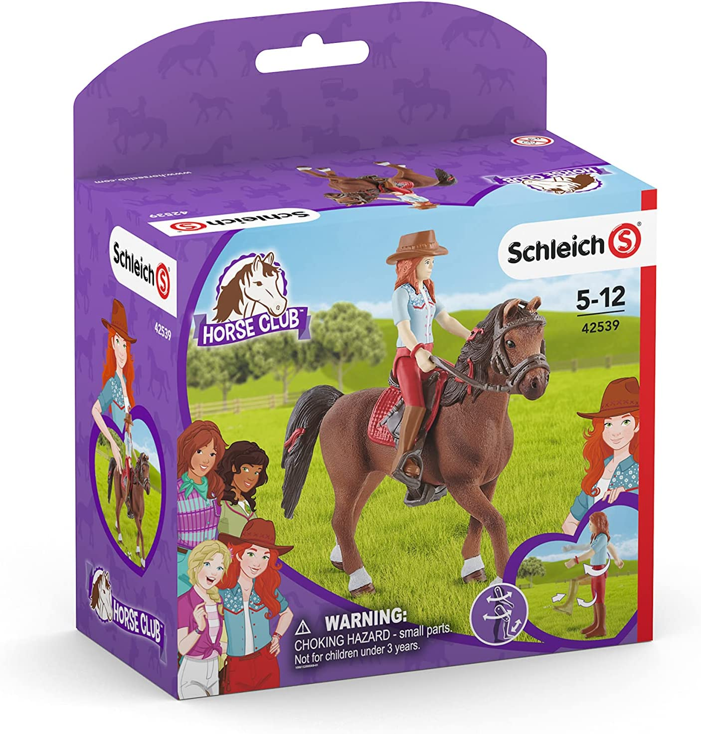 Schleich - Horse Club Hannah & Cayenne image number 3