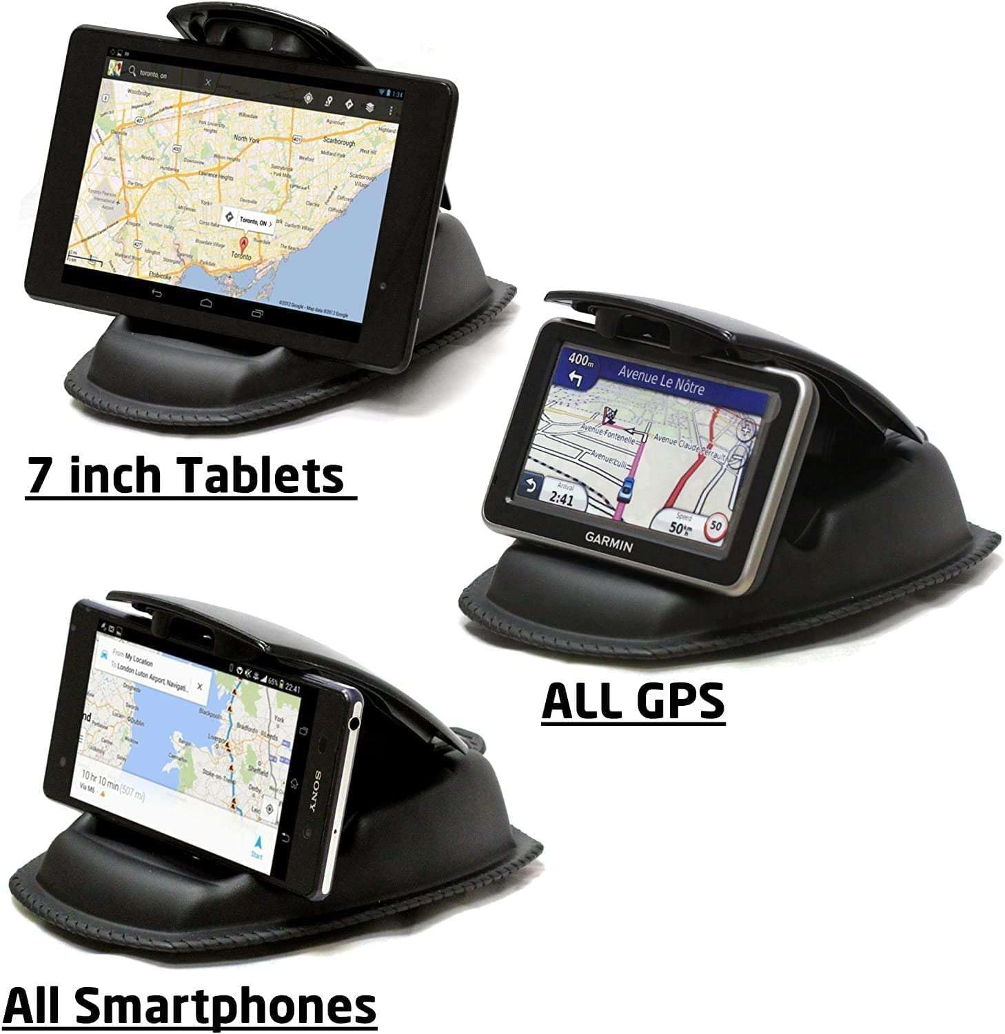 Navitech in Car Dashboard Friction Mount for the Tomtom Start 52 image number 4