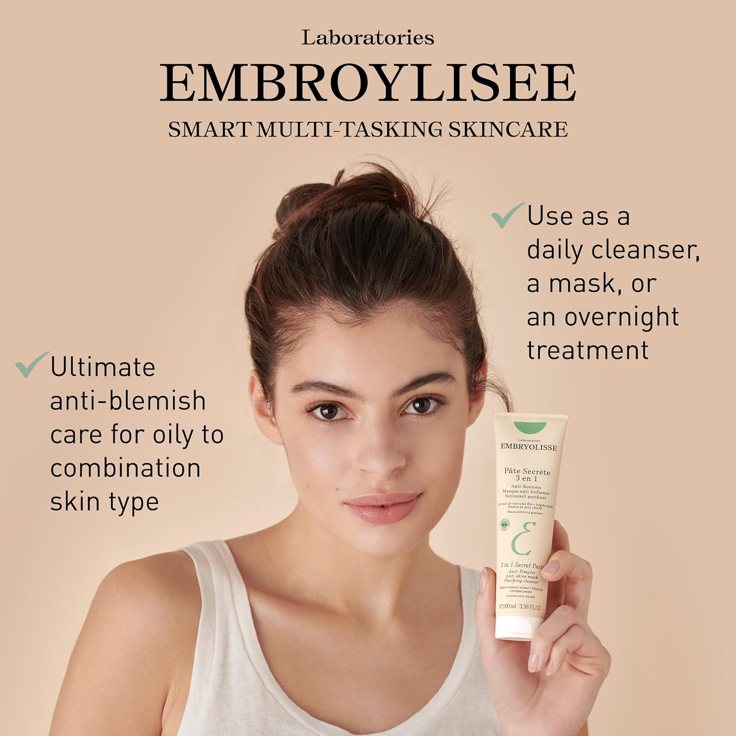 Embryolisse 3-In-1 Secret Paste 100 Ml image number 3