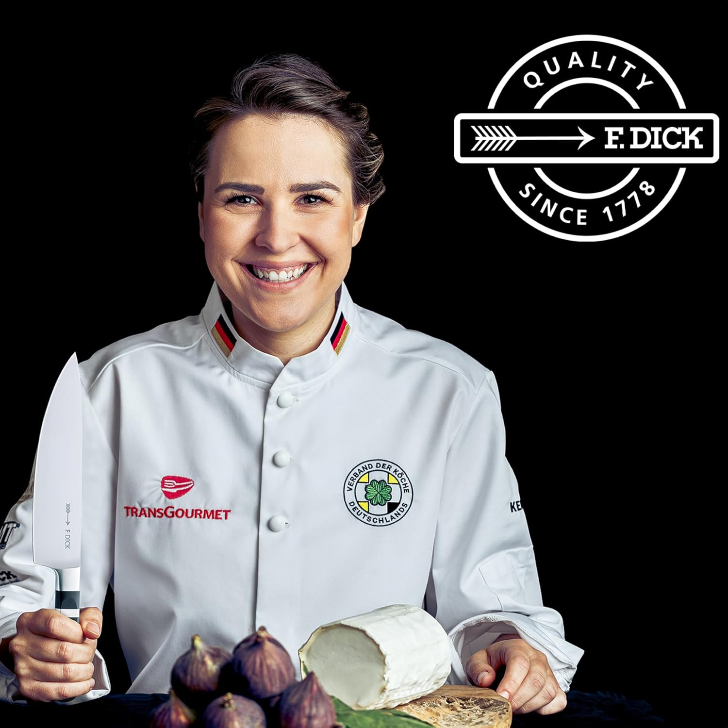 F.Dick 1905 Series Utility Knife Serrated Edge 32Cm C&C/P FD-81939-32-2 image number 1