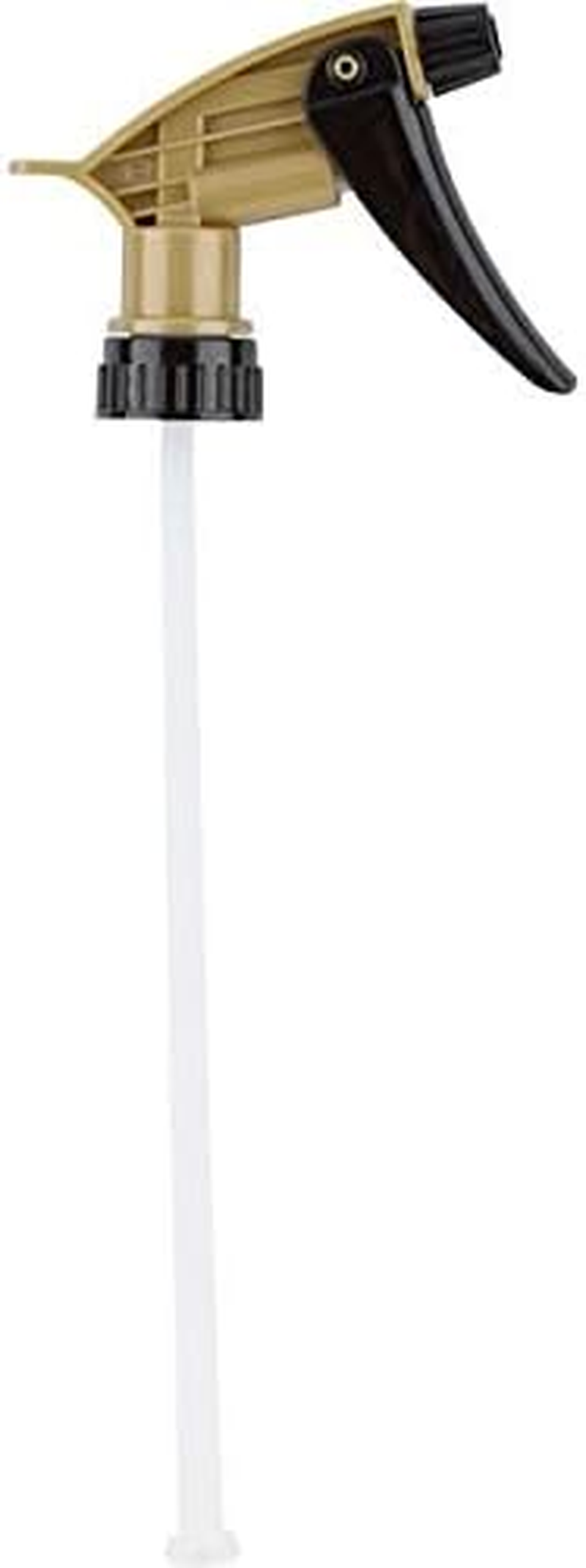 Comfort Axis Heavy Duty Acid Resistant Trigger Sprayer, Black/Gold, 9-1/4" Dip Tube, 28Mm Neck Finish - 6 Pack image number 6