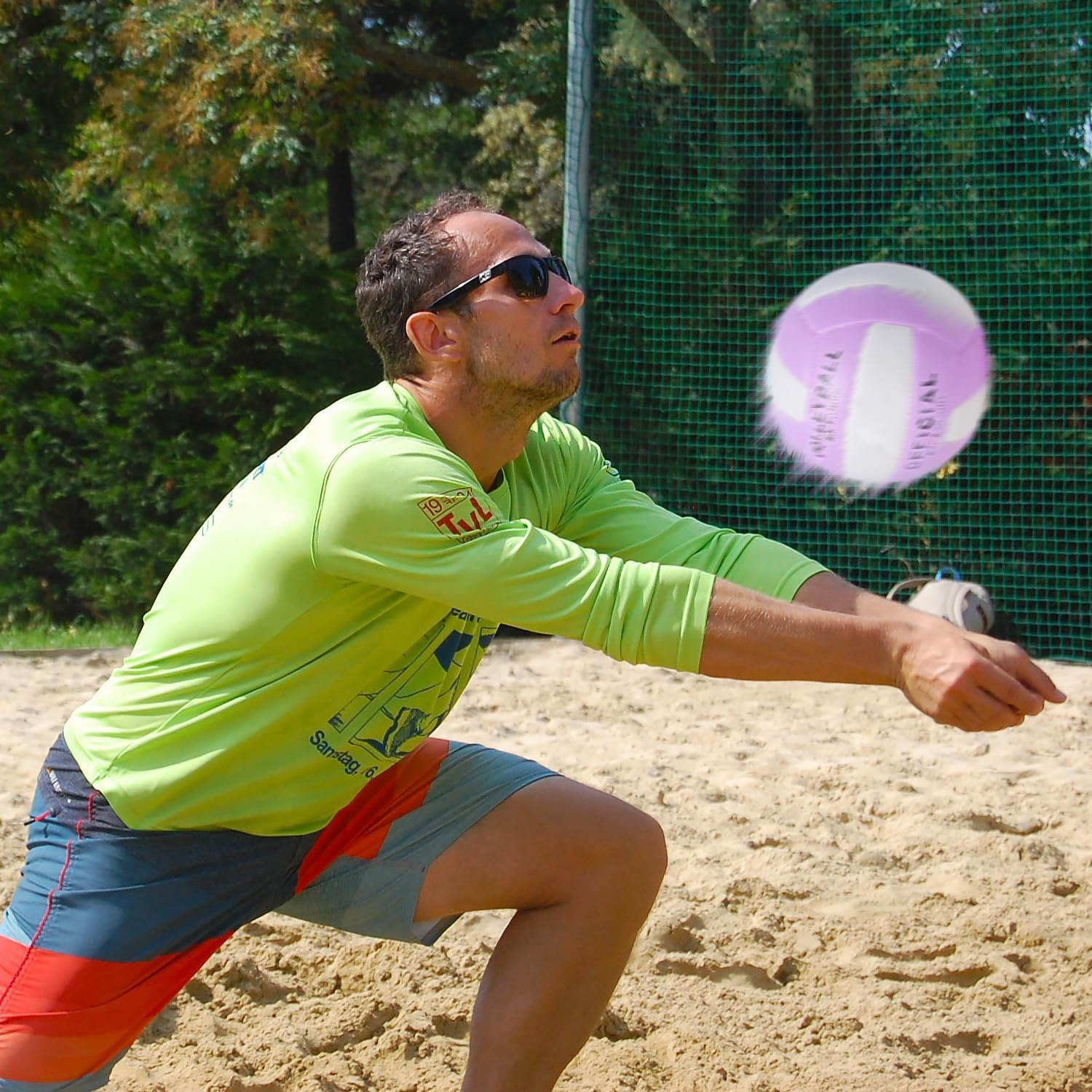 ABAJI Volleyball Official Ball Thicker PU Waterproof Anti-Explosion 15+ Years Kids Girls Boys Indoor Training Game Outdoor Sand Beach Pool Play Pump Needle image number 4