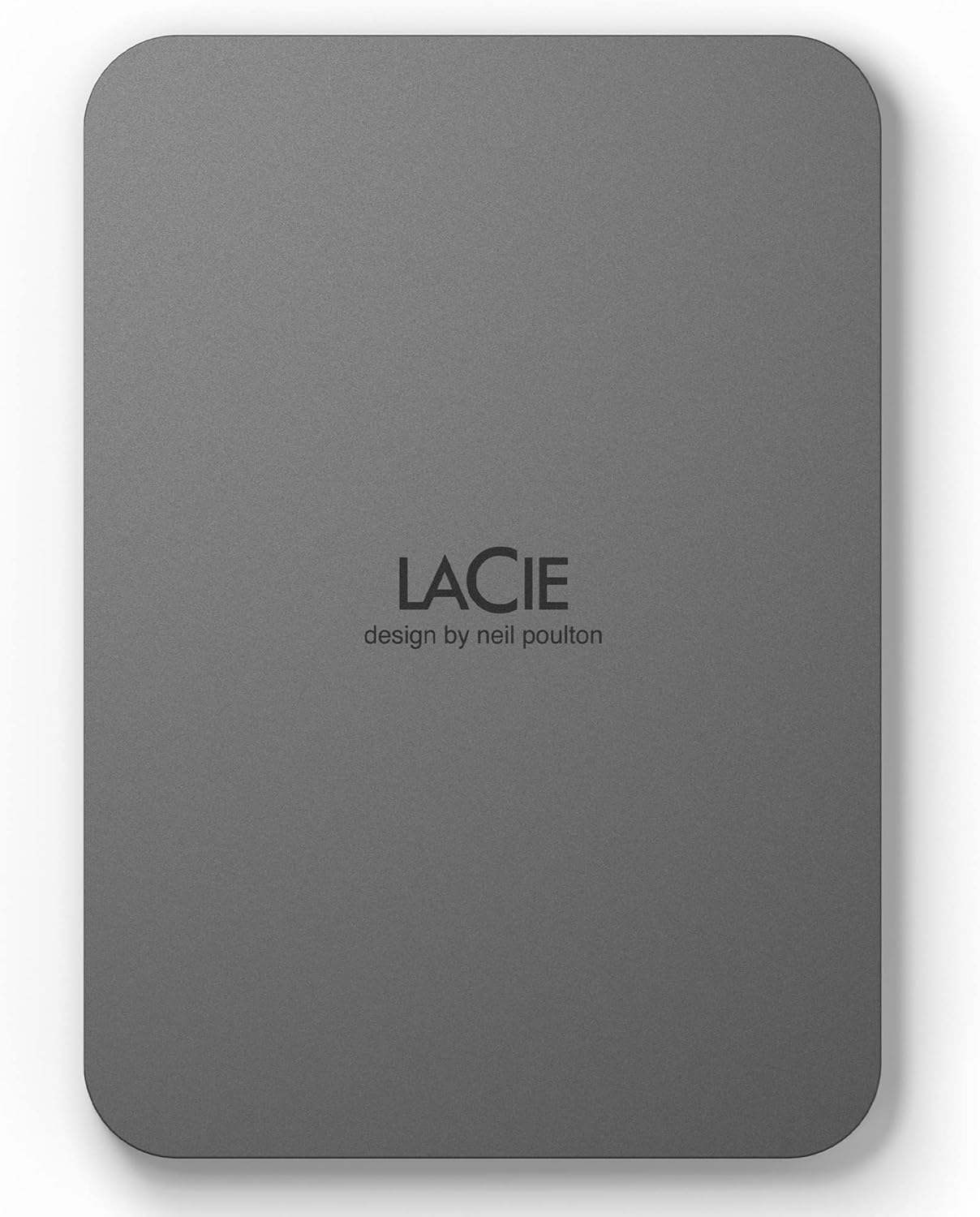 Lacie Secure USB-C 5TB Mobile External Hard Drive, Space Grey image number 5