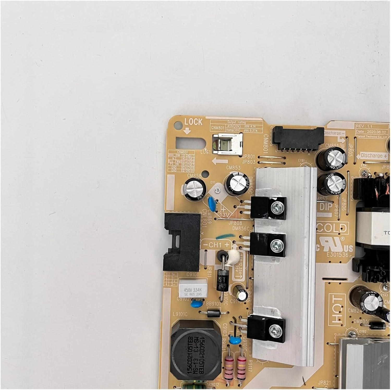 Replacement TV Power Strip L55S6N THS BN44-01054F = BN44-01054E for LCD TV UN50TU8000FXZA TV Accessories Replacement TV Motherboard image number 5