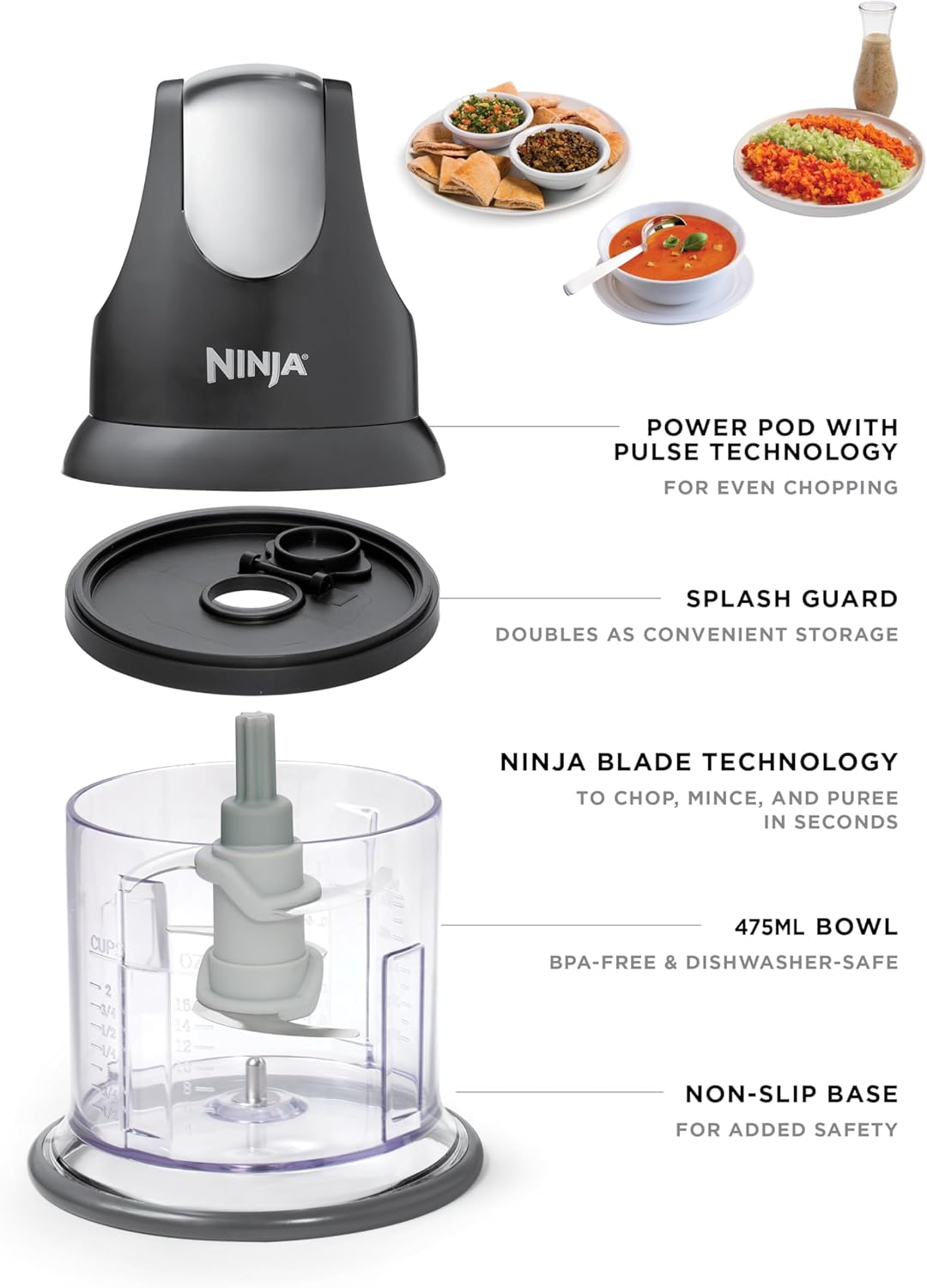 Ninja Professional Stackable Chopper image number 3