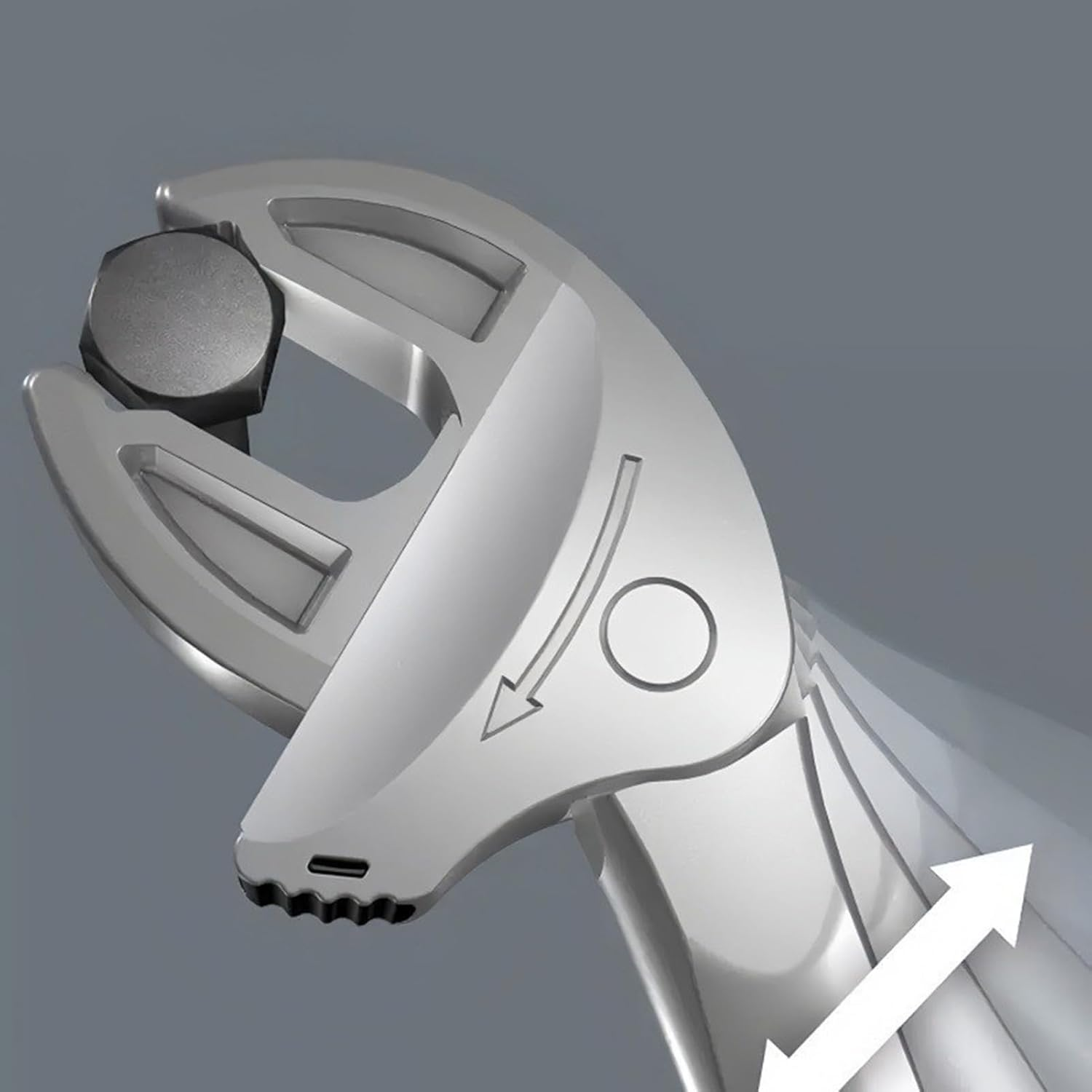 Adjustable Wrenches - Heavy Duty Pliers Self-Locking - Adjustable Pipe Wrench - for Torque Pipe Mechanic Automotive Plumbing Car image number 6