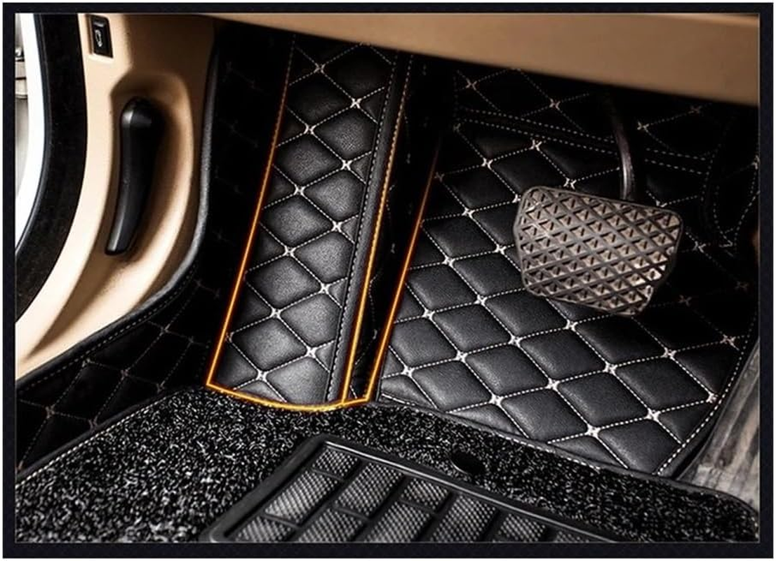Car Mats Custom Car Floor Mats for Maz&Da for CX3 for CX-3 2015 2016 2017 2018 2019 2020 2021 2022 2023 Auto Carpets Foot Coche(All Black)