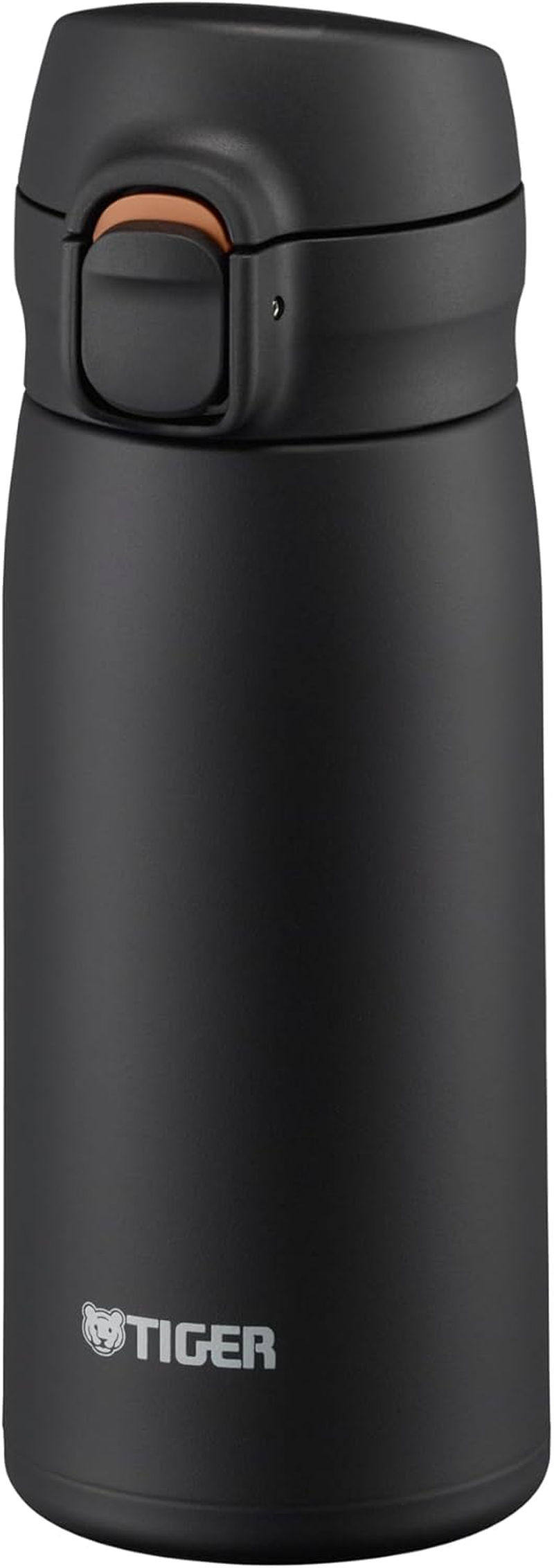 Tiger MKR-W35NCS Water Bottle, 350 Ml, Stainless Steel, One-Push, Vacuum Insulated, Mug