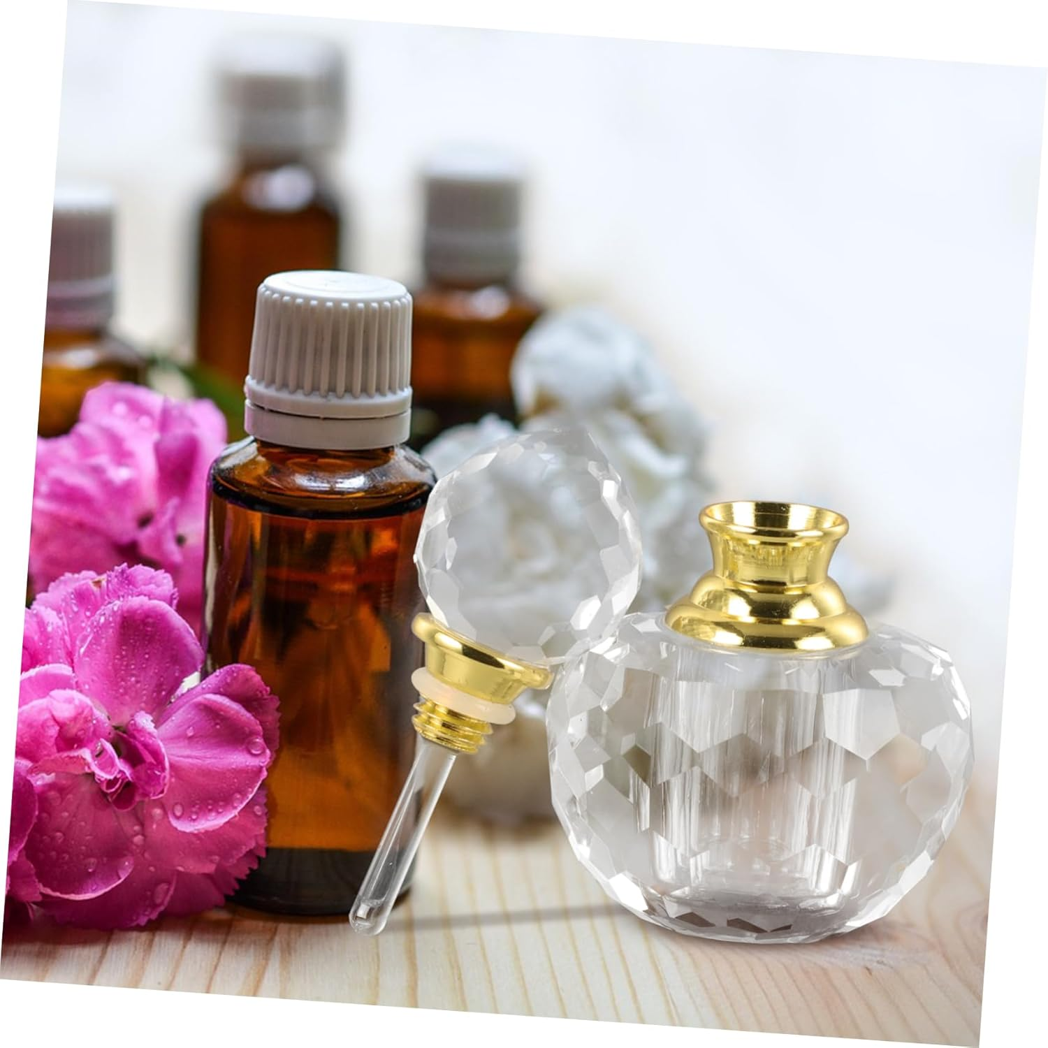 Fashionable Perfume Bottles Essential Oil Refillable for Aromatherapy Travel
