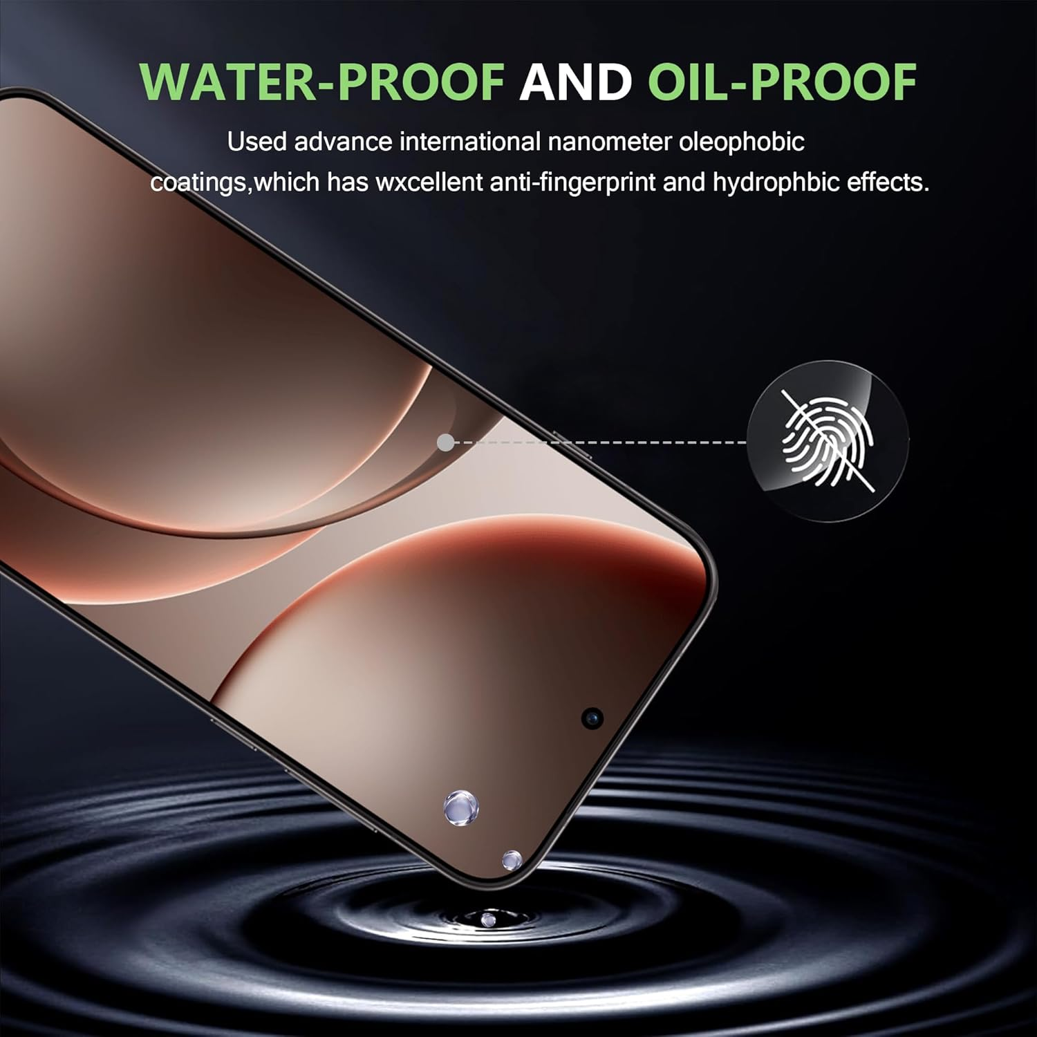 Fitudoos for OPPO Find X9 Pro [Pack of 2] Tempered Glass Screen Protector + Camera Tempered Glass Film [Pack of 2], [9H Hardness], [0.33 Mm] [Ultra Clear], [Anti-Scratch-Free and Oil], [No-Bubble]