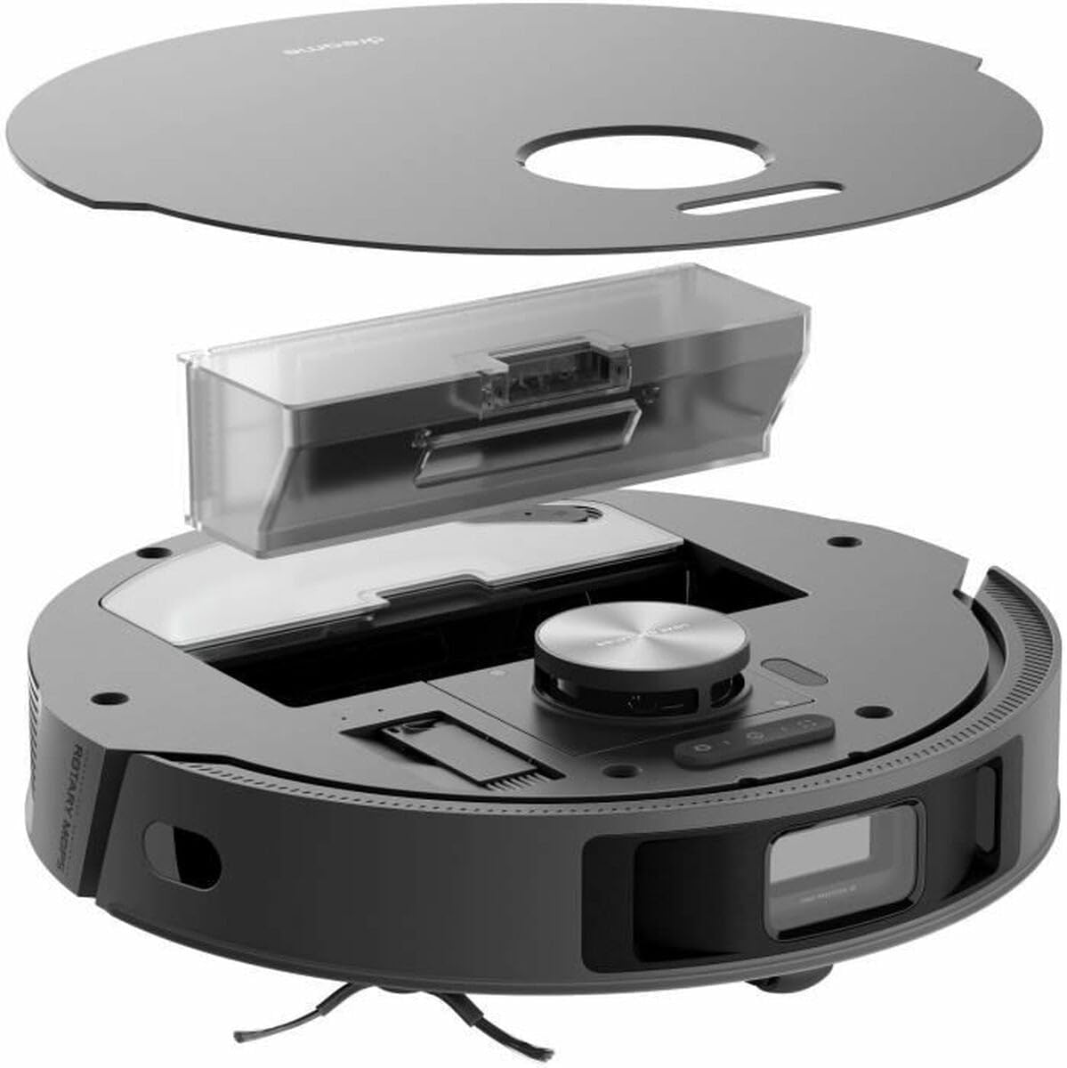 Dreame L10S Pro Robot Vacuum Cleaner with Mop Function, Rotating Mop Pads, 3D Obstacle Detection, Multi-Floor Mapping, Powerful Suction Power 5300Pa Hard Floors, Carpets, Pet Hair, Wifi/App image number 1