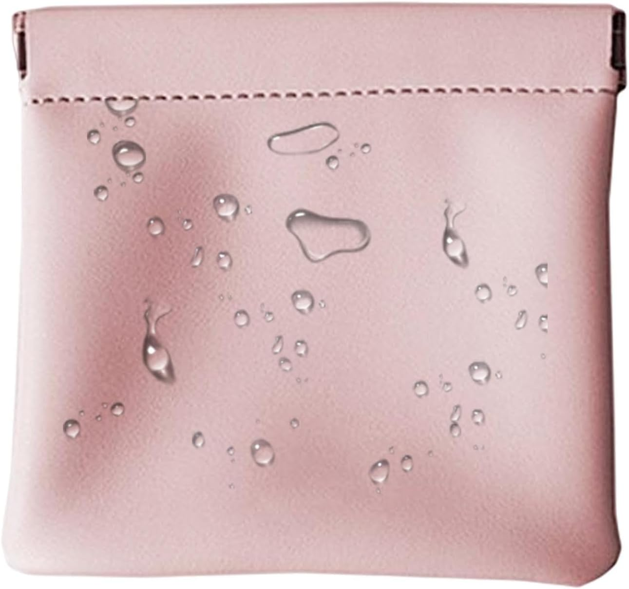 Cileznw Mini Pocket Cosmetic Bag - Portable Cosmetic Pouch for Purse - Small Accessories Storage Bag Organizer Pouch Cosmetics Wireless Earphone Coin Purse, Pink, 小さい image number 5