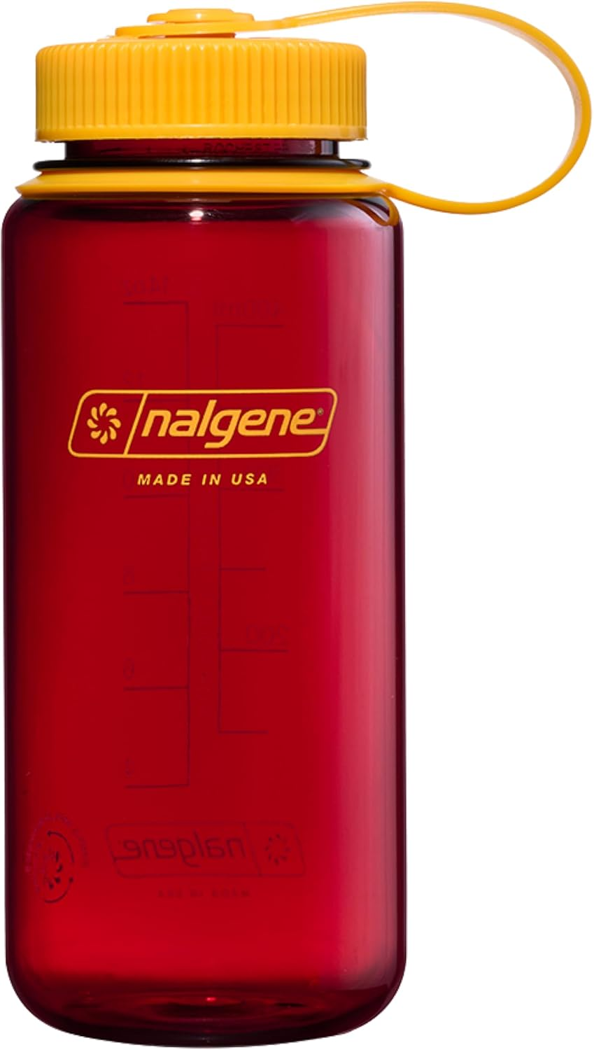 Nalgene Sustain Tritan Bpa-Free Water Bottle Made with Material Derived from 50% Plastic Waste, 16 OZ, Wide Mouth image number 3