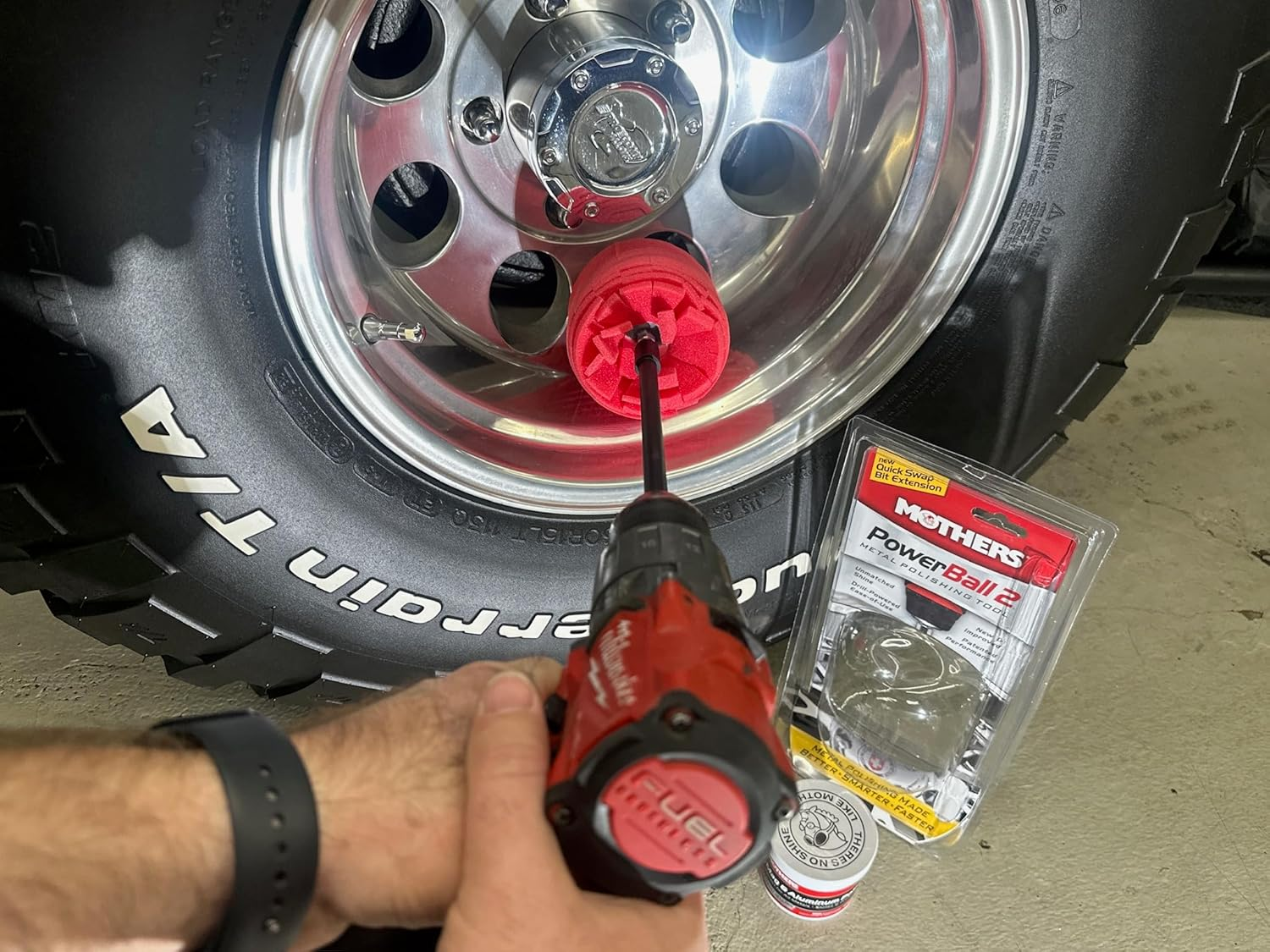 Mothers Powerball 2 Metal Polishing Tool image number 4