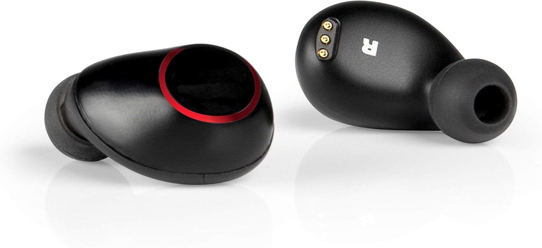 BLAUPUNKT BTW 10 Bluetooth 5.0 Headphones - True Wireless Stereo Earbuds with Touch Control, Portable Charging Case, Microphone & USB-C Port; Sport In-Ear Headphones - Black