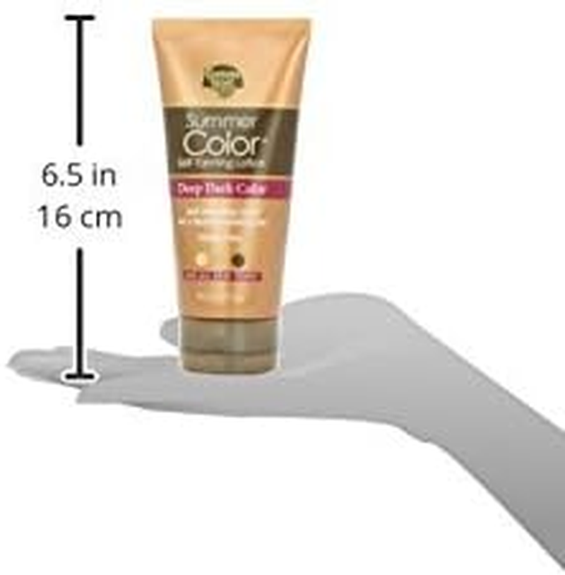 Banana Boat Summer Color Self Tanning Lotion, 6Oz | Self Tanner, Deep Dark Color for All Skin Tones, Gradual Tanning Lotion, Sunless Tanner, 6Oz (Pack of 3) image number 1