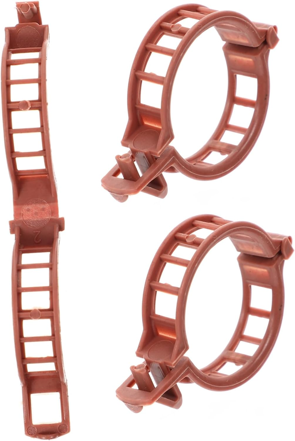 HAKIDZEL 100Pcs Plastic Plant Clip Gardening Clamps Grafting Plant Clip for Garden Supplies Use as Stake for Indoor Outdoor image number 6