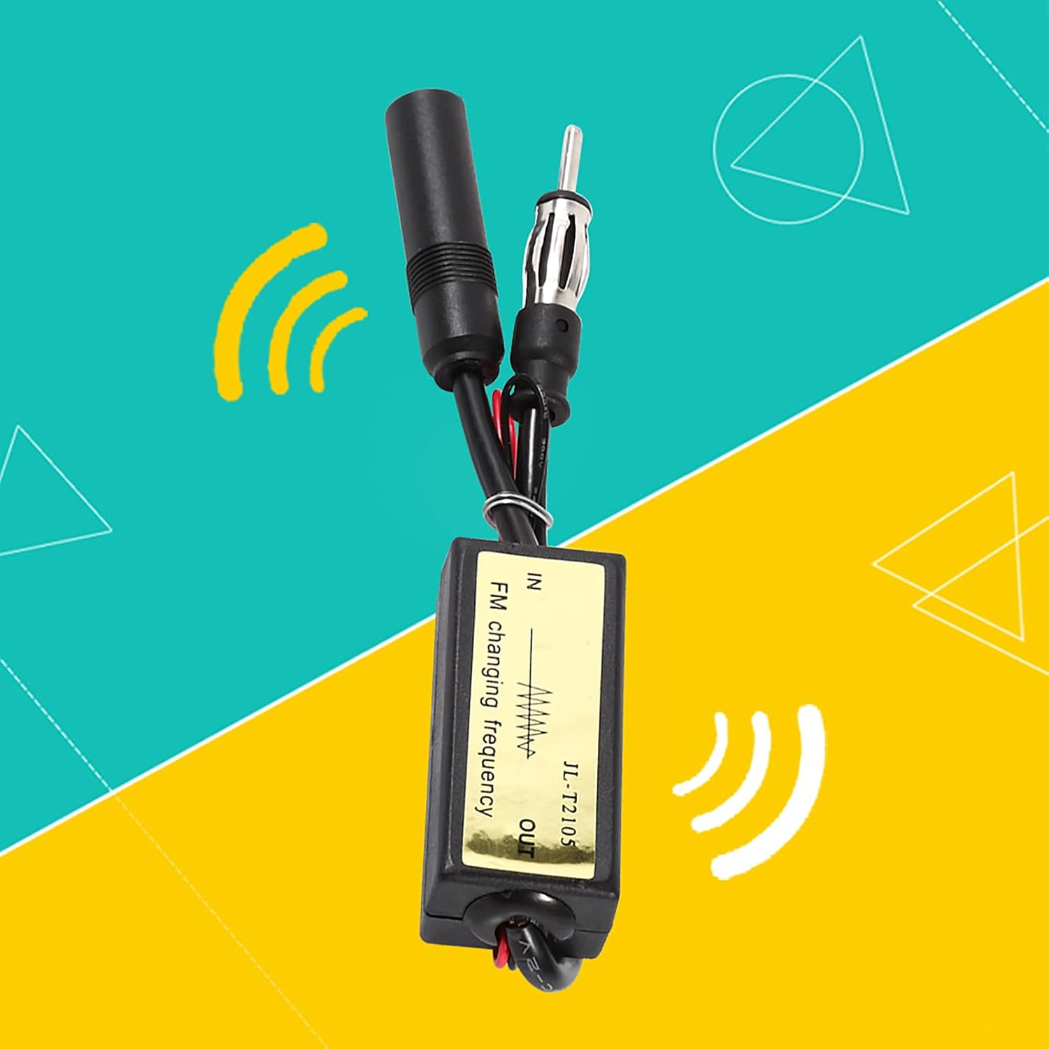 Car FM Band Expander Frequency Antenna Radio Converter Reduces Fm88-108Mhz to 76-90Mhz for Japanese Autos with Easy Installation image number 4