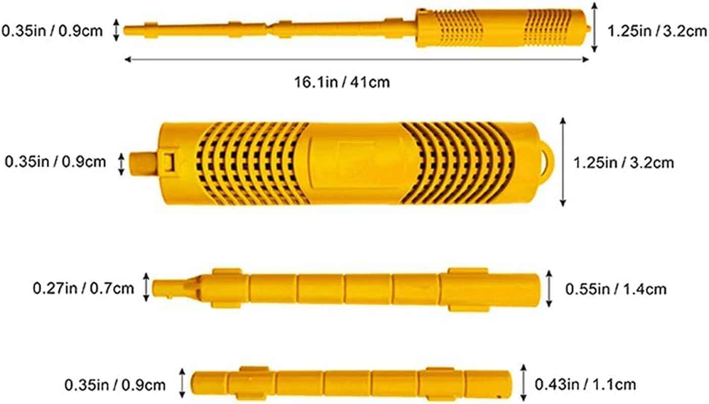 SPA Mineral Sticks for Hot Tub, Hot Tub Stick with 4 Months Lifetime Universal for Hot Tub & Pool, Spa Mineral Cartridge Keeps Water Crystal Clear (Yellow,2-Pack) image number 5