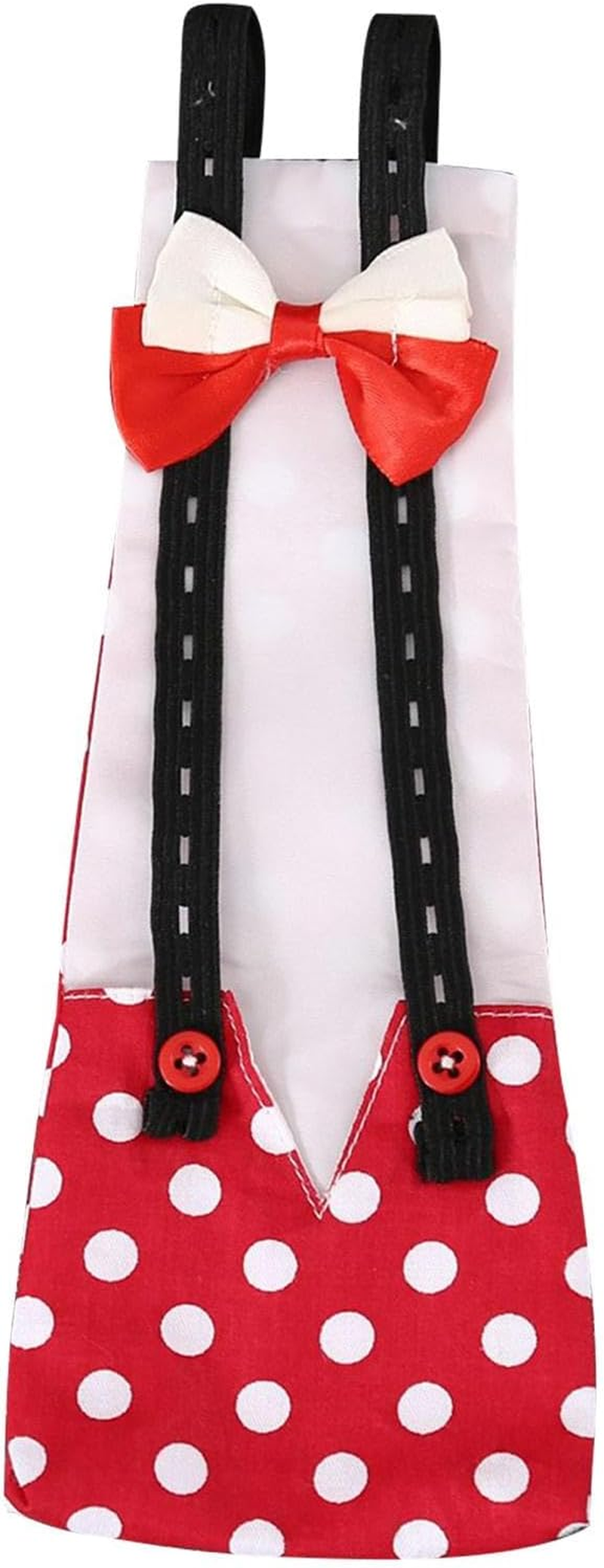 Duck Diapers - Reusable Duck Diaper,Reusable Duck Diapers with Bow Ties, Washable Printed Fabric Pet Poultry Nappies Supplies - Banana image number 7