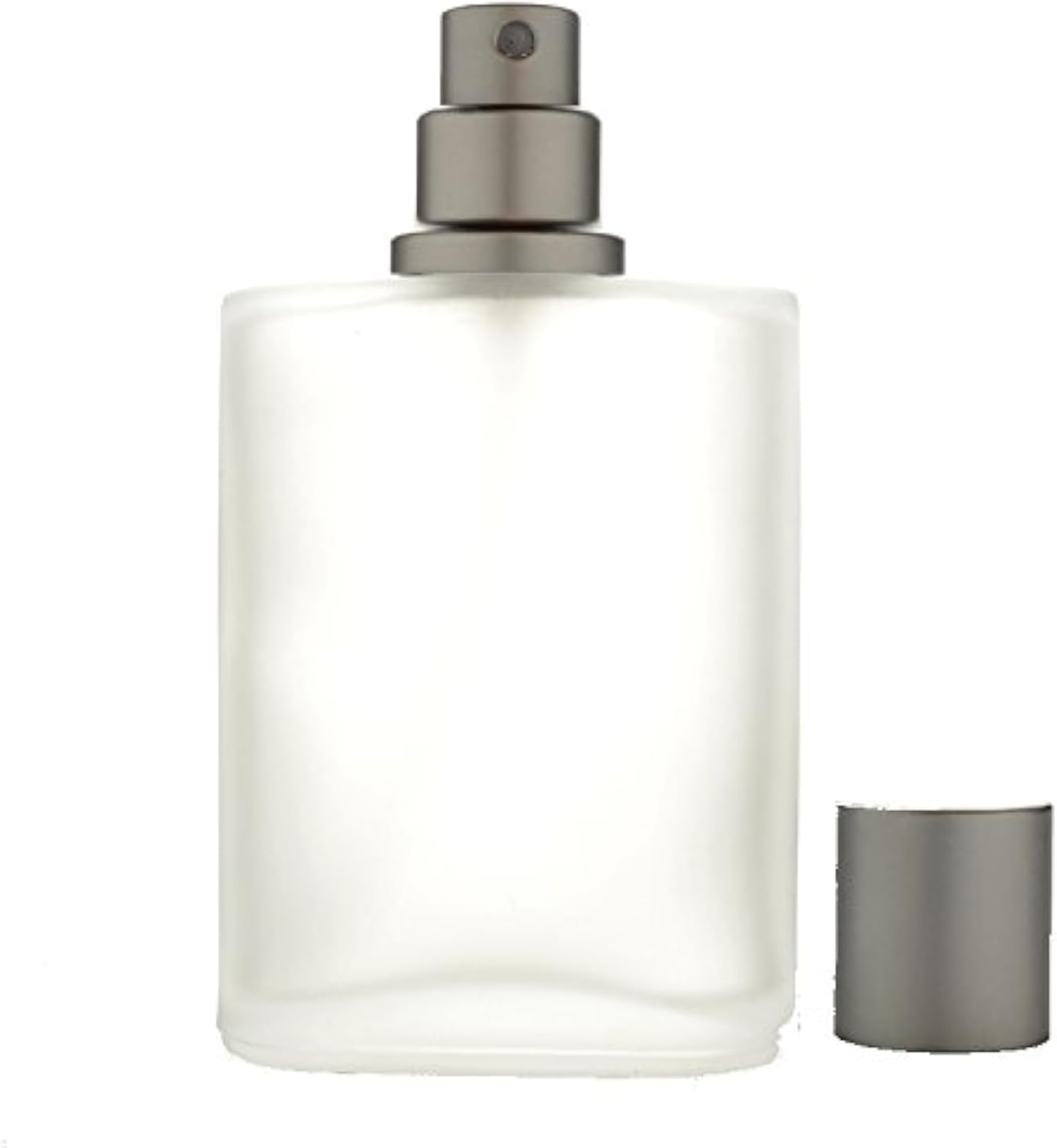 Z&eacute;nitude 50Ml Empty Glass Perfume Bottle Atomizer Refillable Smoke Glass image number 4