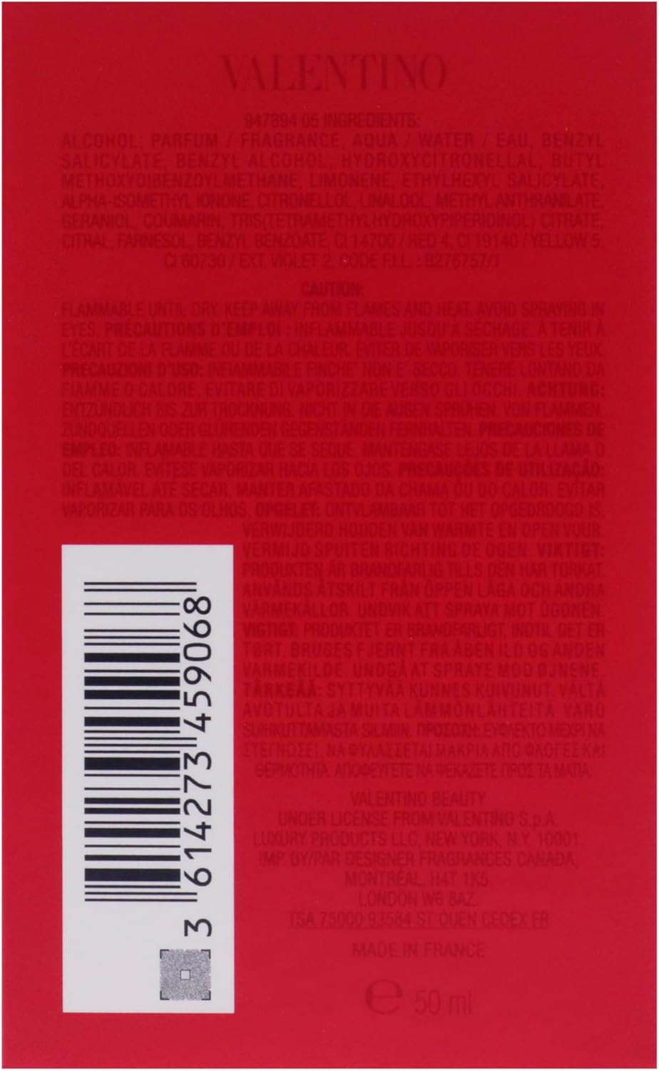 Voce Viva Intensa by Valentino for Women - 1.7 Oz EDP Spray