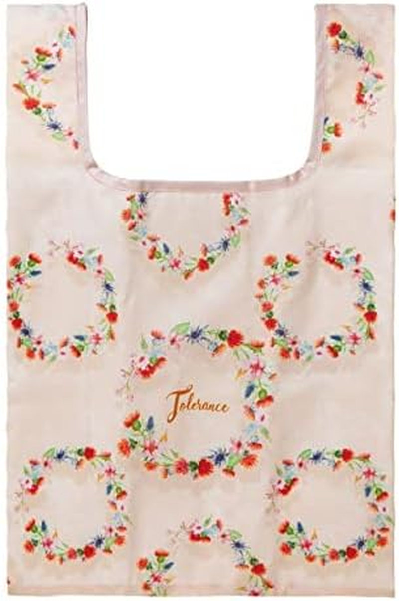 Chouchoufleur Compact Bag, Antibacterial Treatment, Antibacterial, Odor Resistant, Water Repellent, Washable, Hanging Tag Included, Floral Pattern image number 4