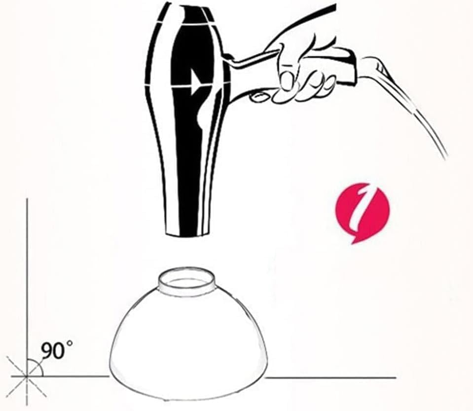 Black Universal Hair Diffuser Adaptable for Blow Dryers for Curly, Diffuser for Curly Hair and Natural Wavy ﻿