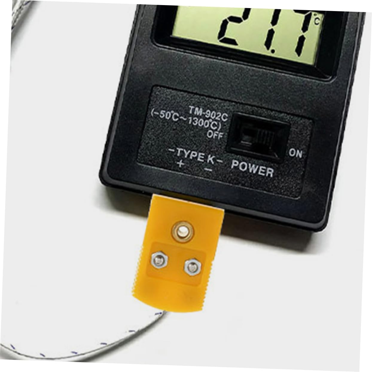 GLEAVI 3Sets K Type Thermocouple Wire Connector Thermocouple Plug Plastic Adaptor Multi Plug Adaptor High Precision image number 6