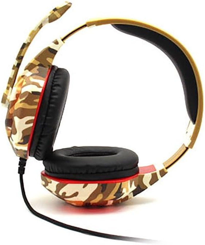 PRENDELUZ Professional Gaming Headphones Brown Camouflage image number 4
