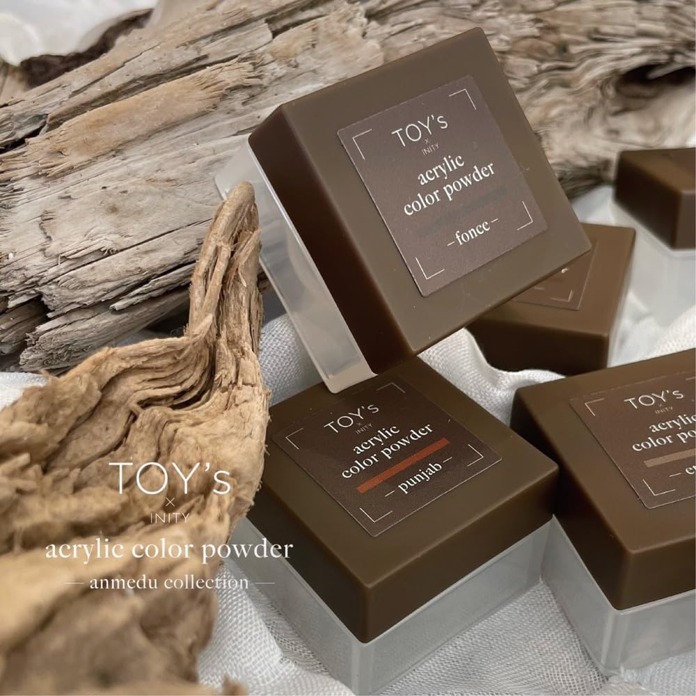 TOY'S X INITY T-CP03 Acrylic Color Powder, Cocoa 0.2 Oz (7 G) image number 1