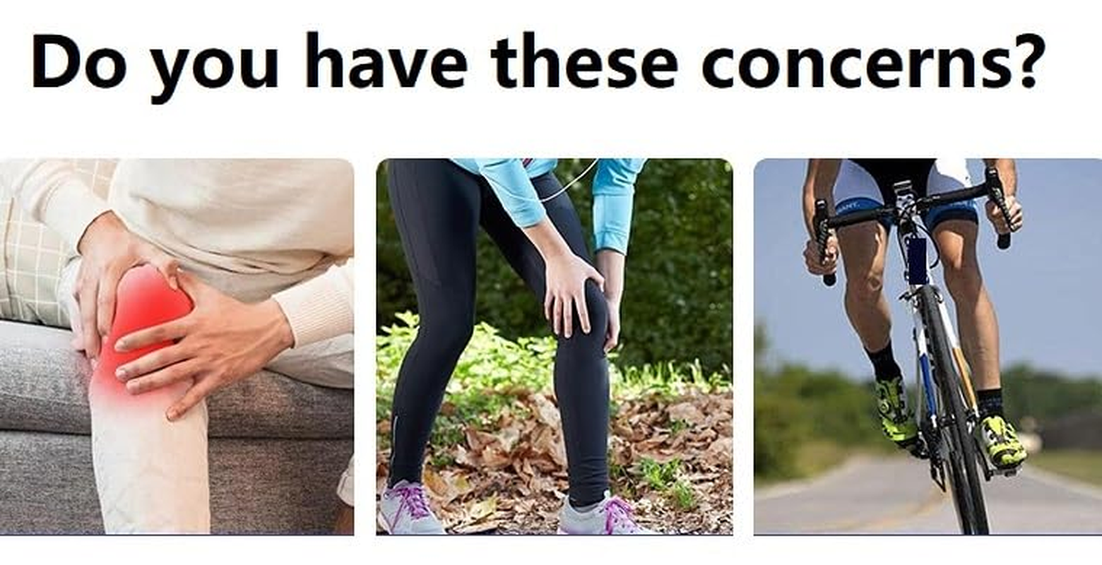 Soft Knee Pad Cover Tight Non-Falling Sponge Sleeves Breathable Flexible Elastic Support Protector Pad 2PCS (Blue, S) image number 3