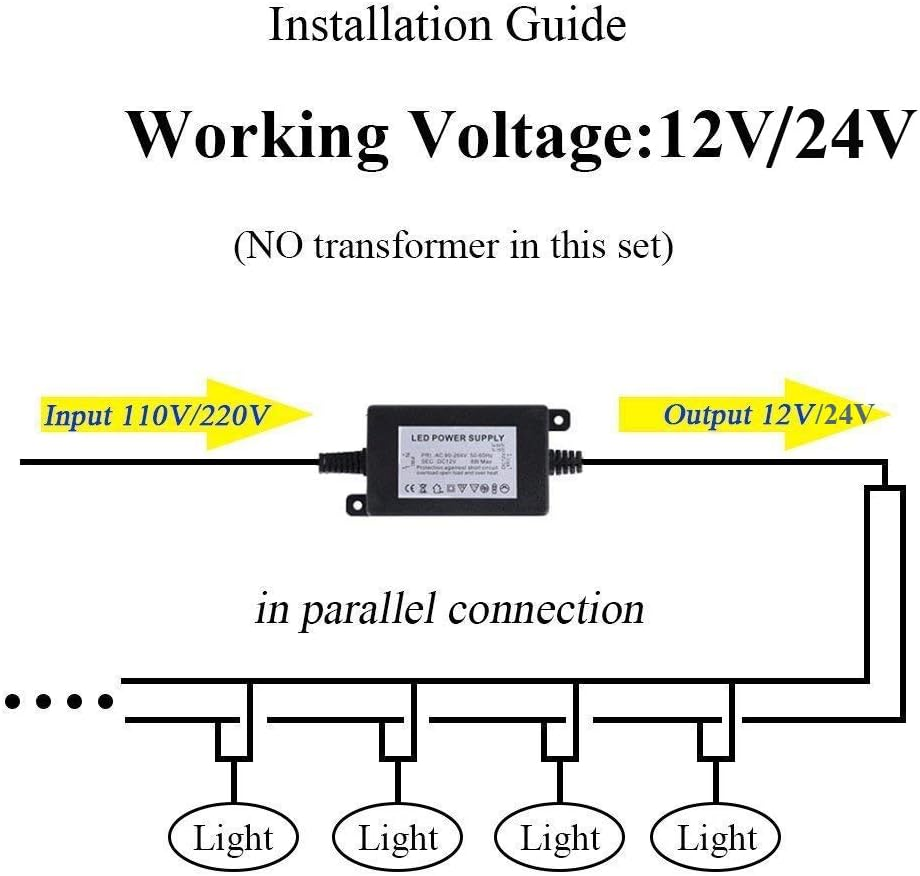 Garden Light with Ground Spike 5 W LED Garden Spotlight IP66 Waterproof Garden Lamp with Plug Warm White 3000 K LED Spotlight for Outdoor Garden Lawn Tree Meadow (Pack of 4) image number 6