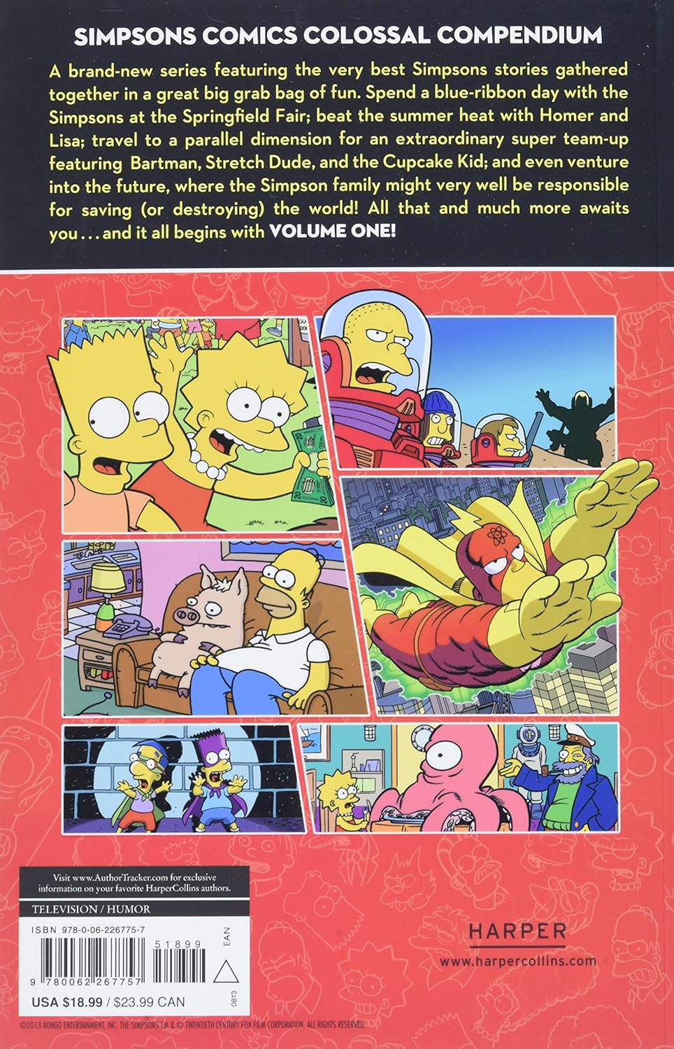 Simpsons Comics Colossal Compendium Volume 1 image number 1