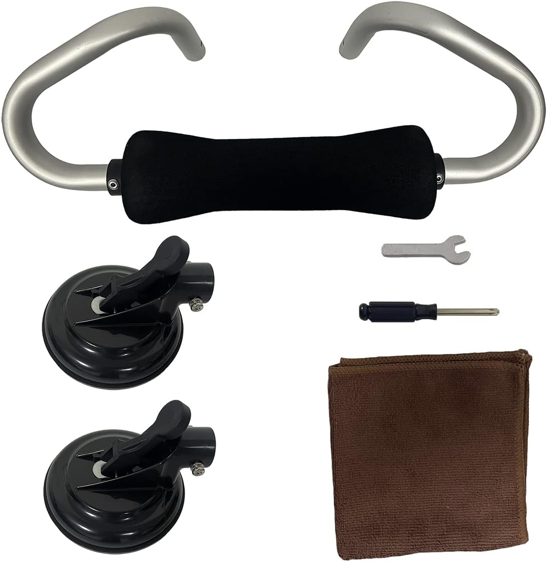 LIBOSULV Kayak Roller Loader，Power Assist System for Placement on the Roof，Heavy-Duty Suction Cups，Push up Car Roof image number 6