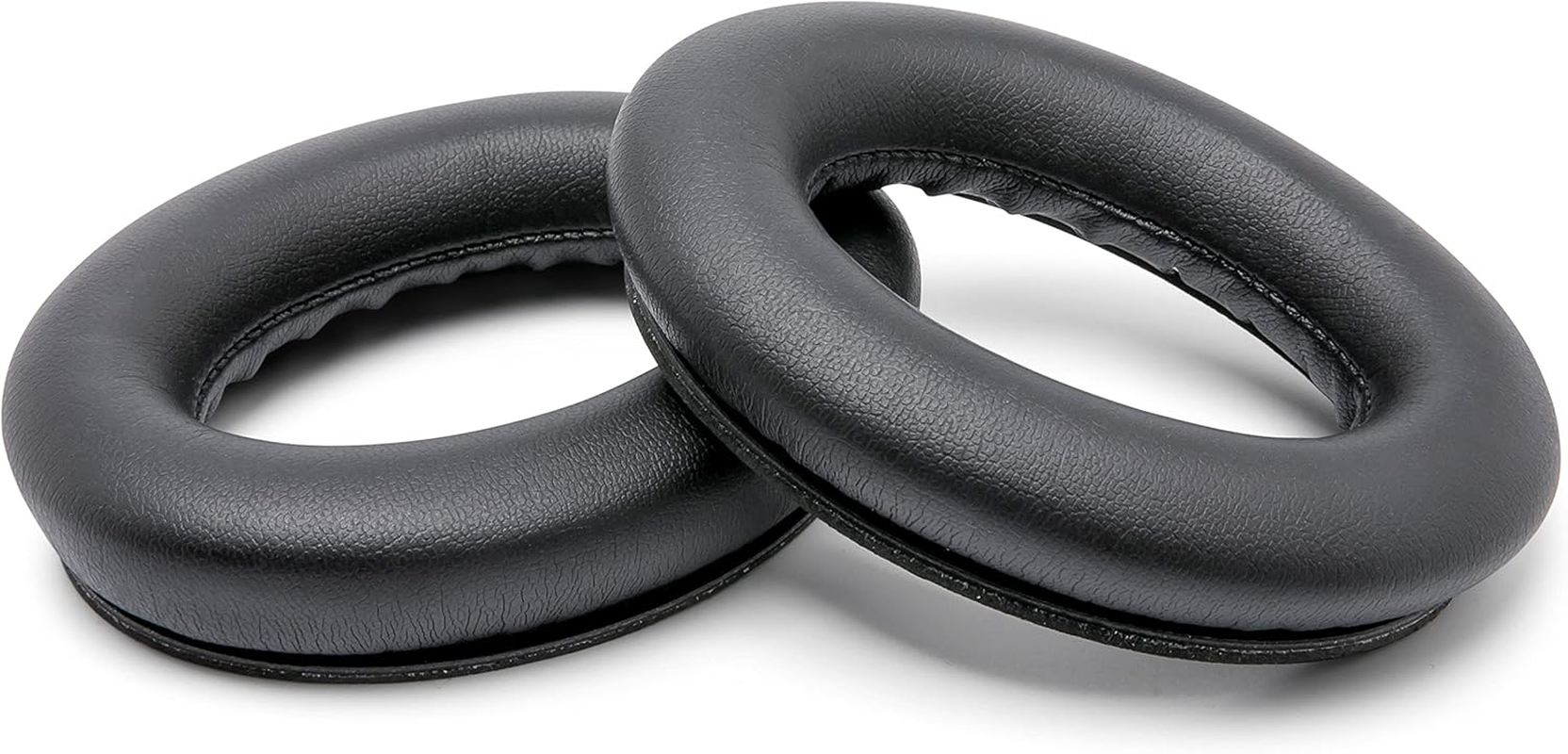 WC Padz QC45 - Earpads for Bose Quietcomfort 45 / Quietcomfort Se/Quietcomfort Wireless, Made by Wicked Cushions | Extra Thick Cushion | Premium Durable Stitching | Black