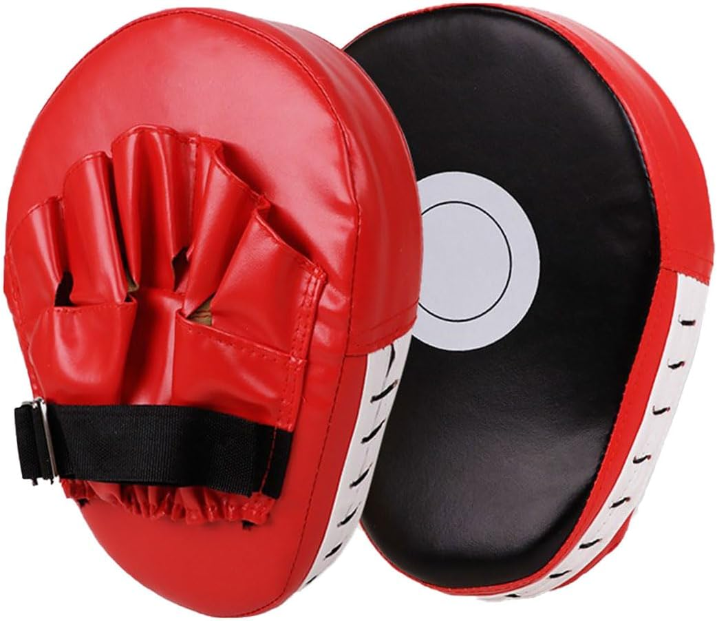 AIMALL Taekwondo & Boxing Training Set - Curved Hand Targets and Kicking Pads for Adults & Kids, Muay Thai & Sparring Equipment (Single Pack)