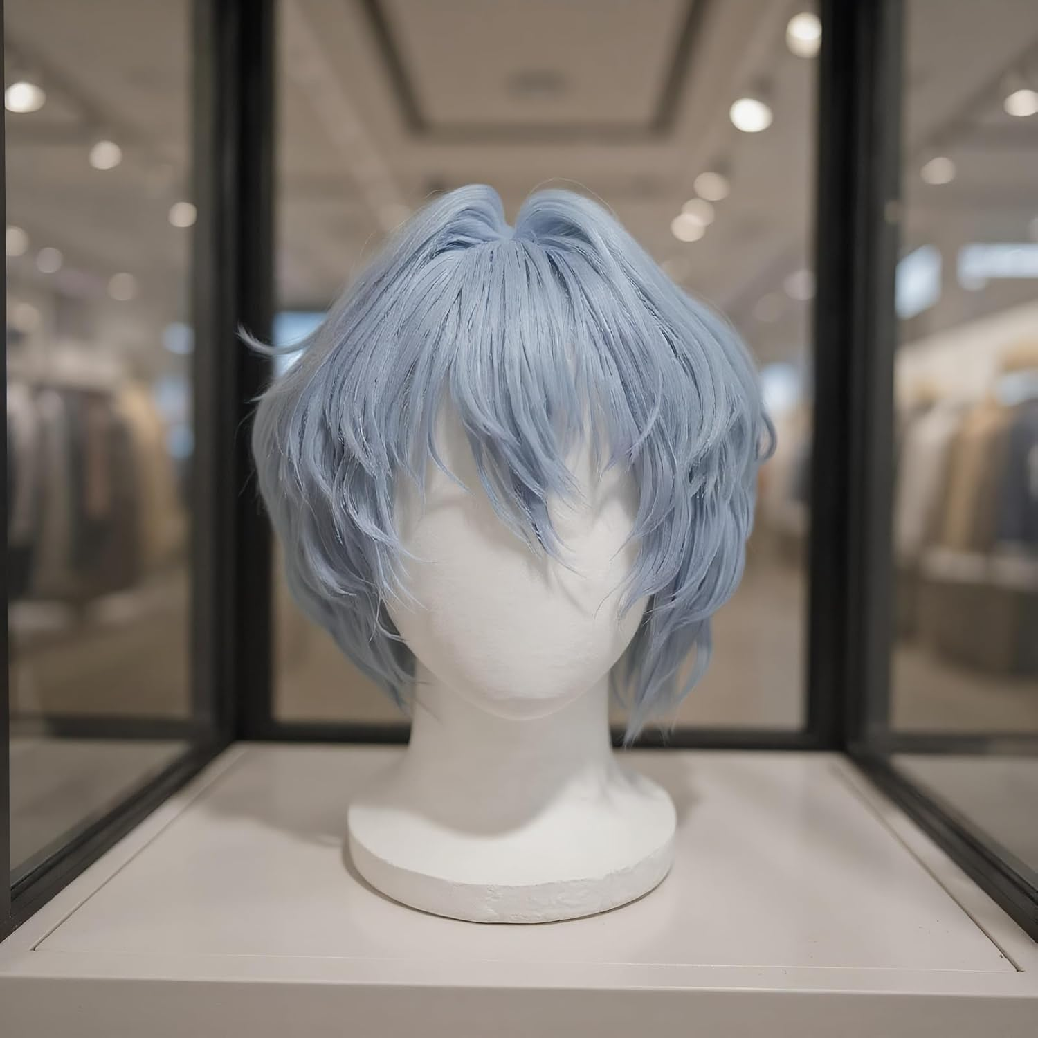 Mannequin Heads,4Piece Wig Stand | Realistic Model Stand Hat for Styling Display Crafts Cosplay Scarves, Glasses Making image number 1