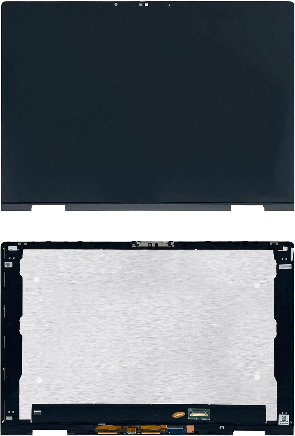 LCDOLED Replacement for HP Envy X360 15-Fe 15-Fe0000 15T-Fe000 15-Fe0Xxx 15T-Fe0Xx 15.6 Inches FHD 1920X1080 IPS LCD Display Touch Screen Digitizer Assembly with Board (Non-Oled Type - Black Bezel) image number 1