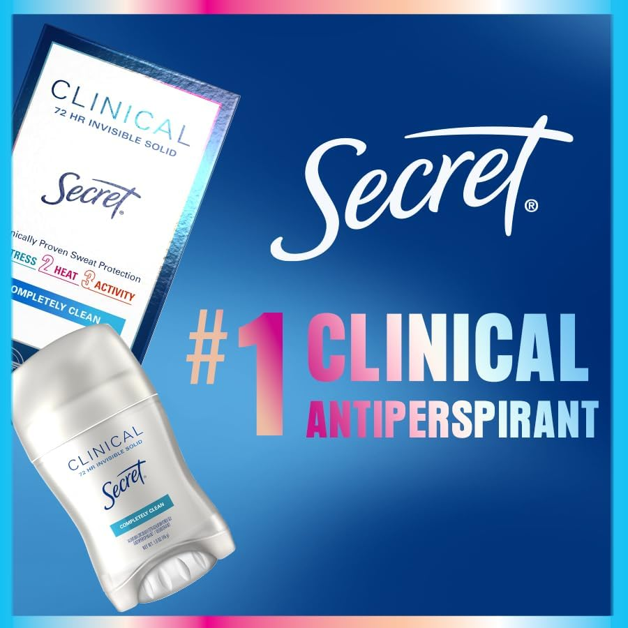 Secret Clinical Strength Clear Gel Women'S Antiperspirant & Deodorant Ooh La La Lavender Scent 2.6 Oz image number 6