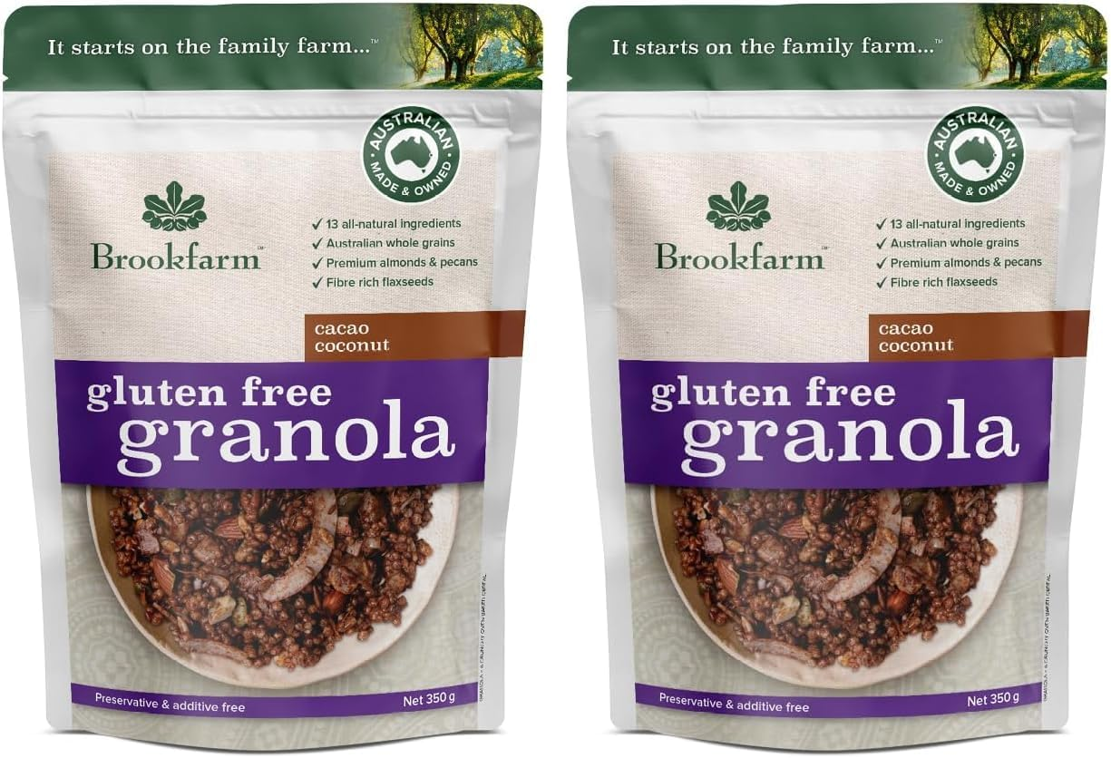 Brookfarm Gluten Free Cacao Coconut Granola, 350 G image number 2