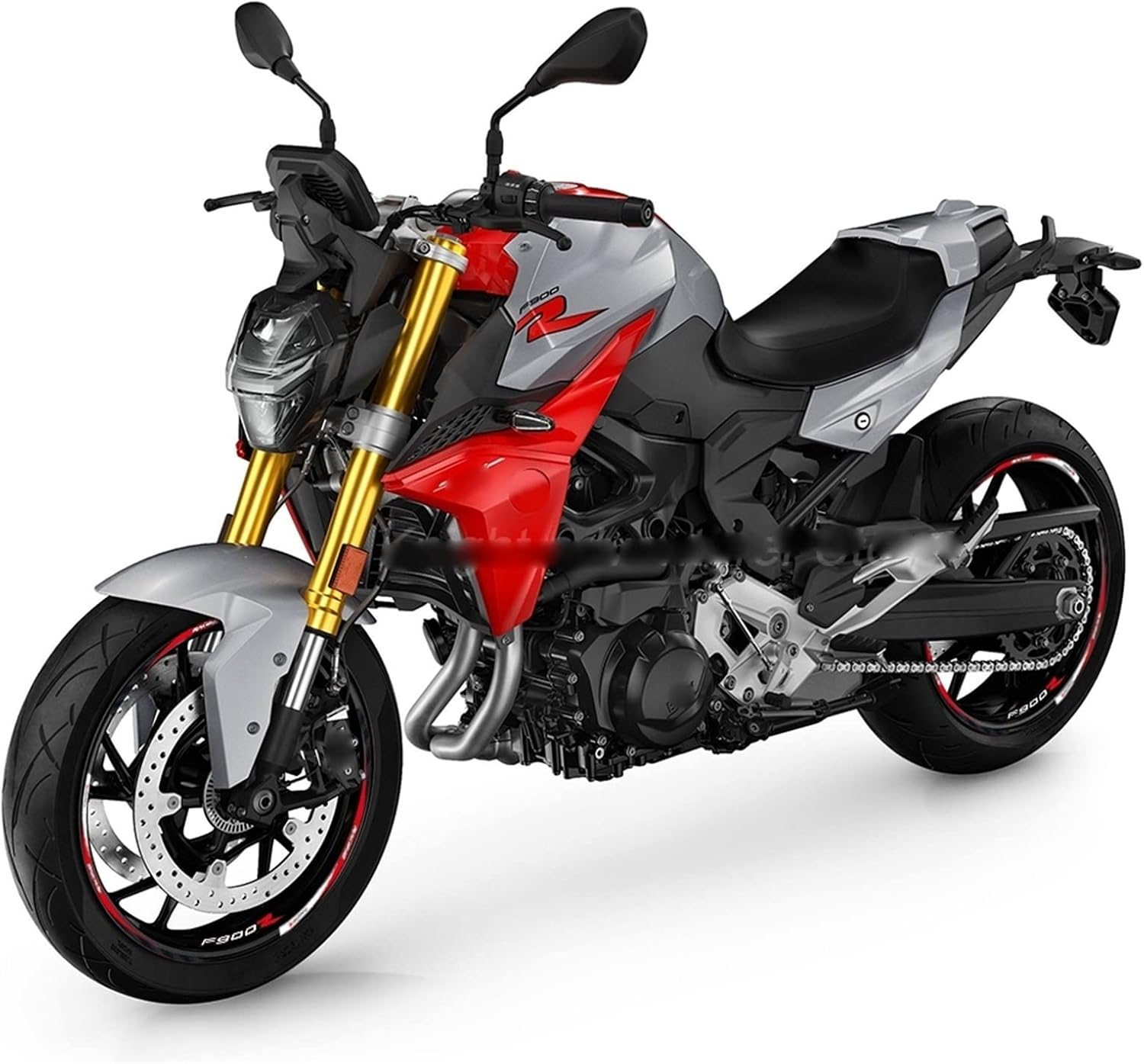 Stickers for Suzuki GSX R1000 Motorcycle Wheel Stickers Rim Reflective Decals Logo Accessories 17 Inch (Color : Black) image number 3