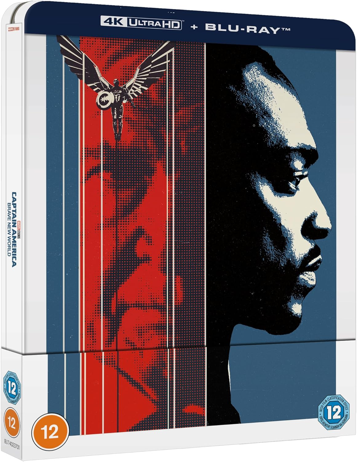 Marvel'S Captain America: Brave New World UHD/BD Steelbook [Blu-Ray] [Region a & B & C] image number 1