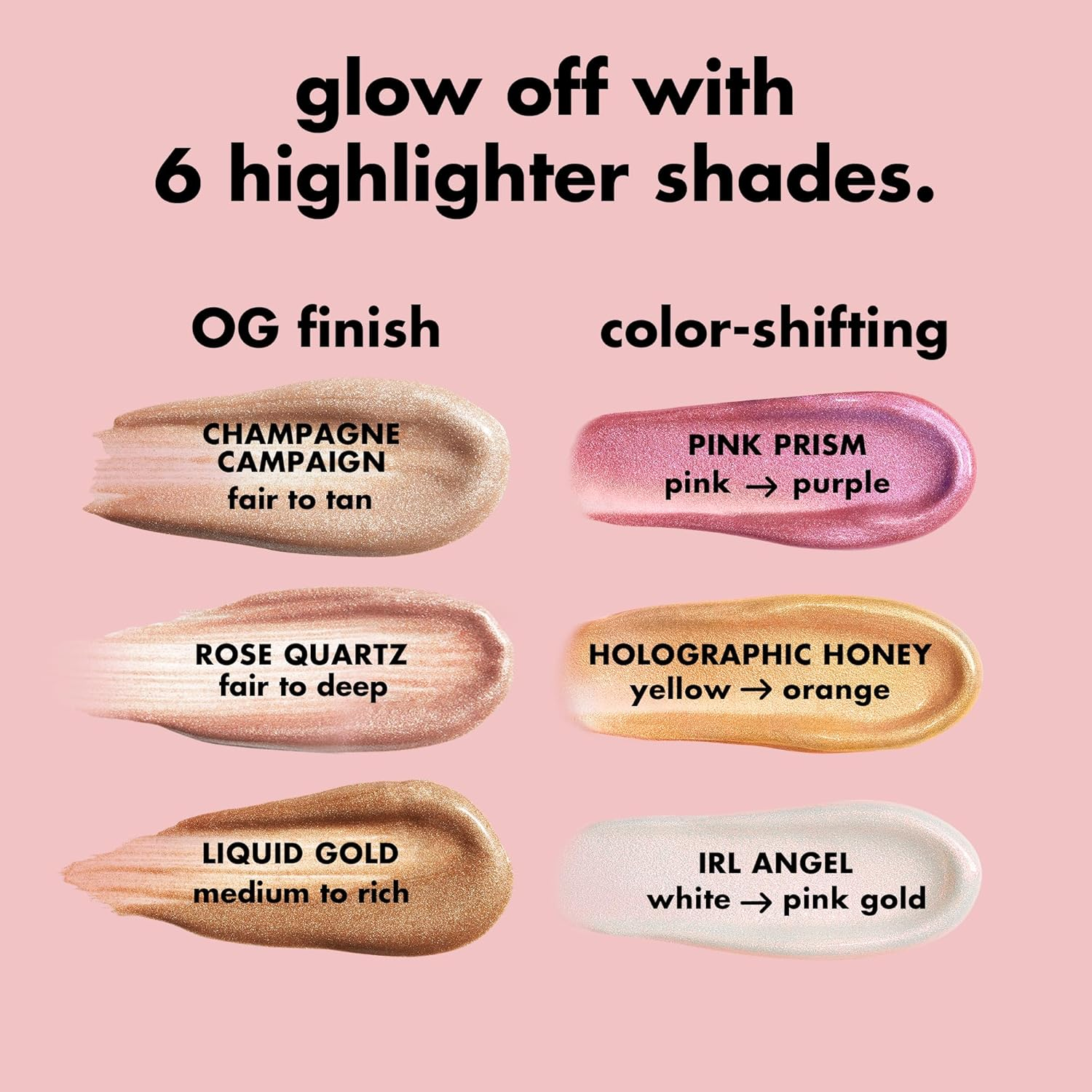 Rose Quartz Halo Glow Highlight Wand by E.L.F. - Gold image number 4