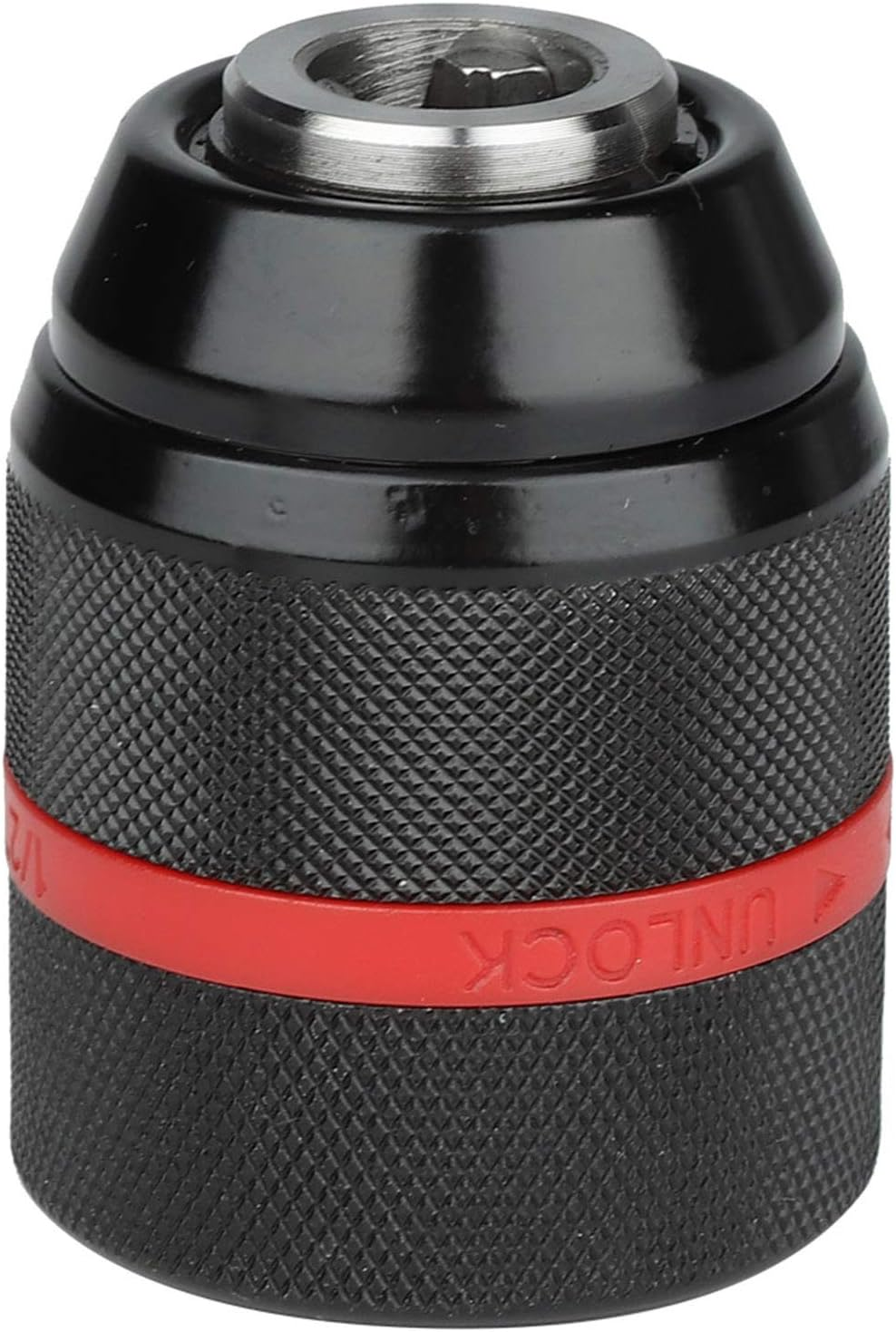 SOULONG Drill Chuck Keyless, Self-Tighten Hand Drill Chuck Holder with 2~13Mm Clamp Range for Multiple Purposes image number 1