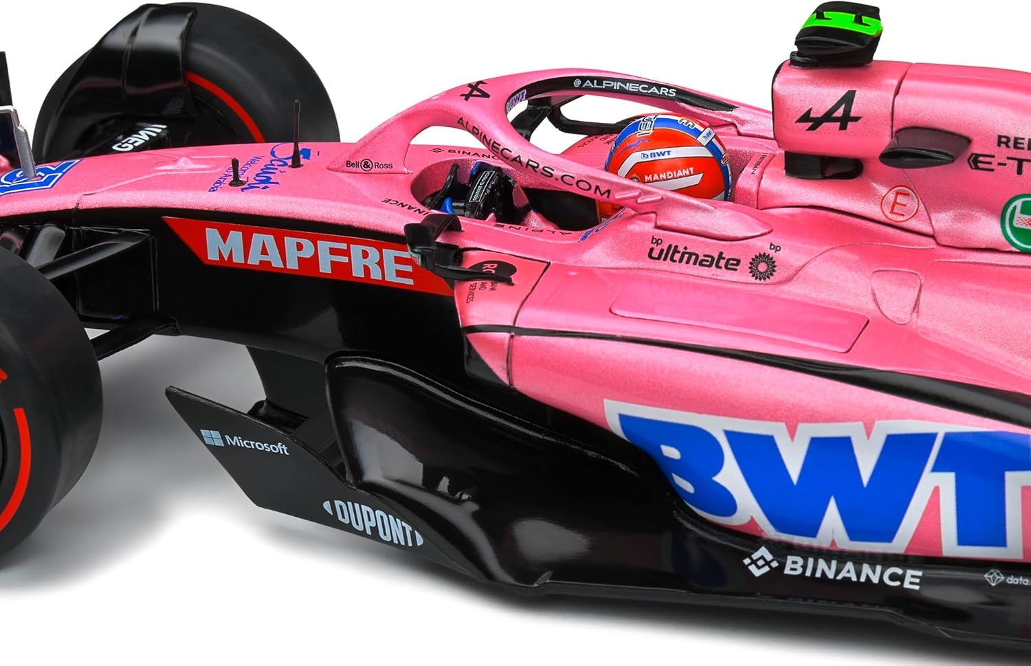 Solido 1:18 Scale Alpine A522 Arabia Saoudia GP 2022- E.Ocon Model image number 5